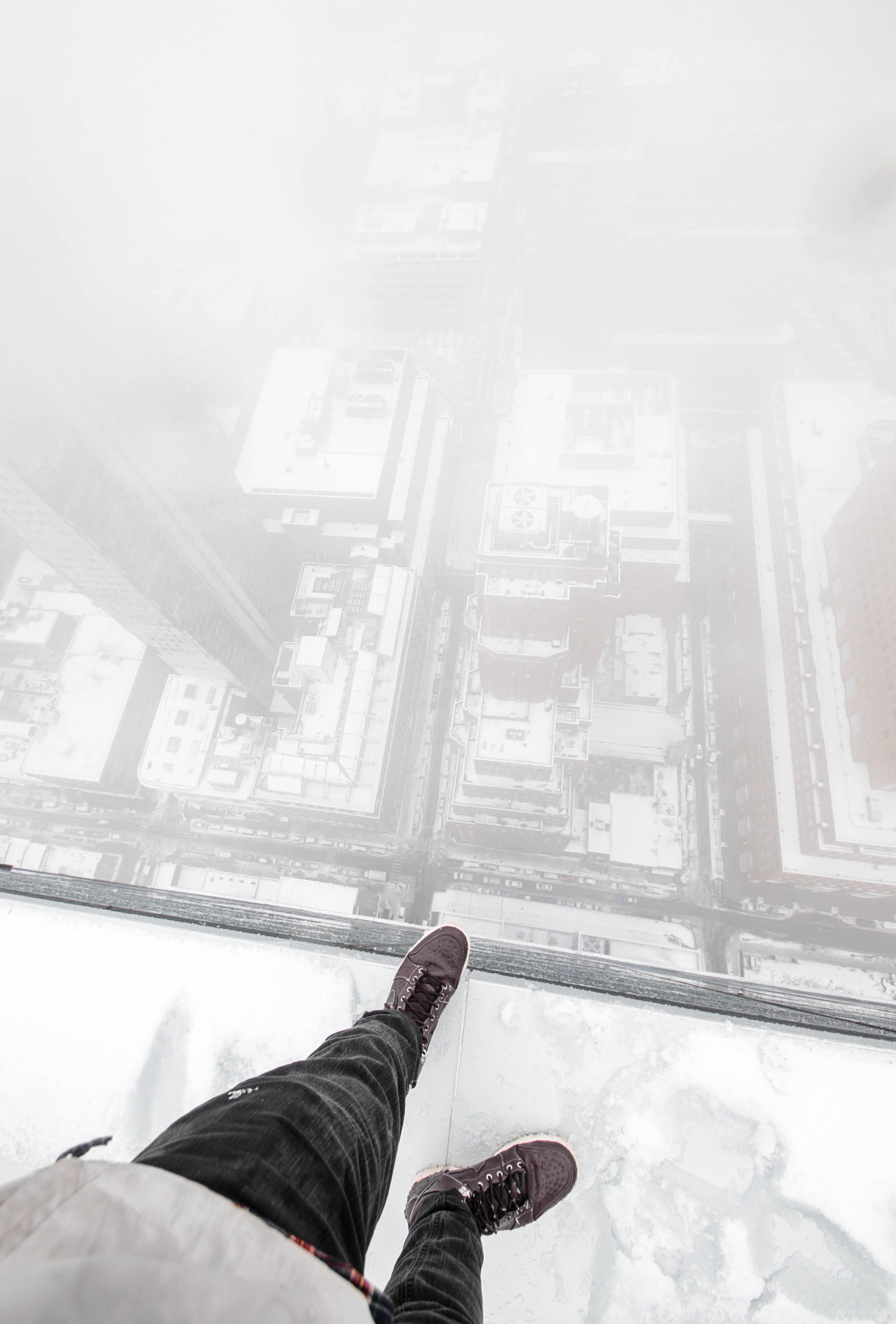 Nikon D3200 sample photo. Snow storm above 600ft photography
