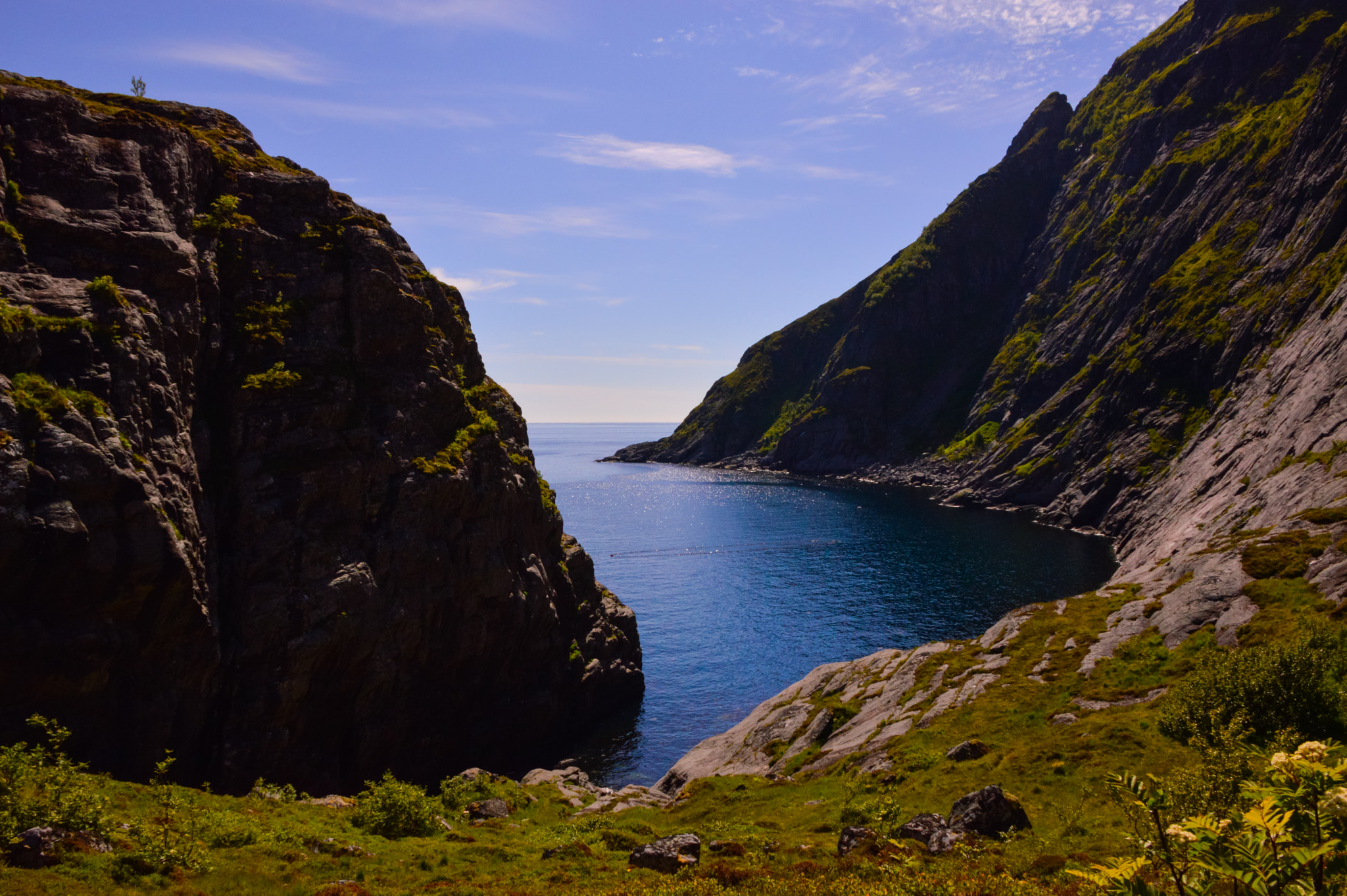 Nikon D3200 sample photo. Fjord photography