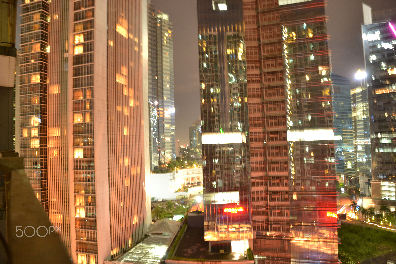Nikon D3100 sample photo. Jakarta trip - view from my balcony photography