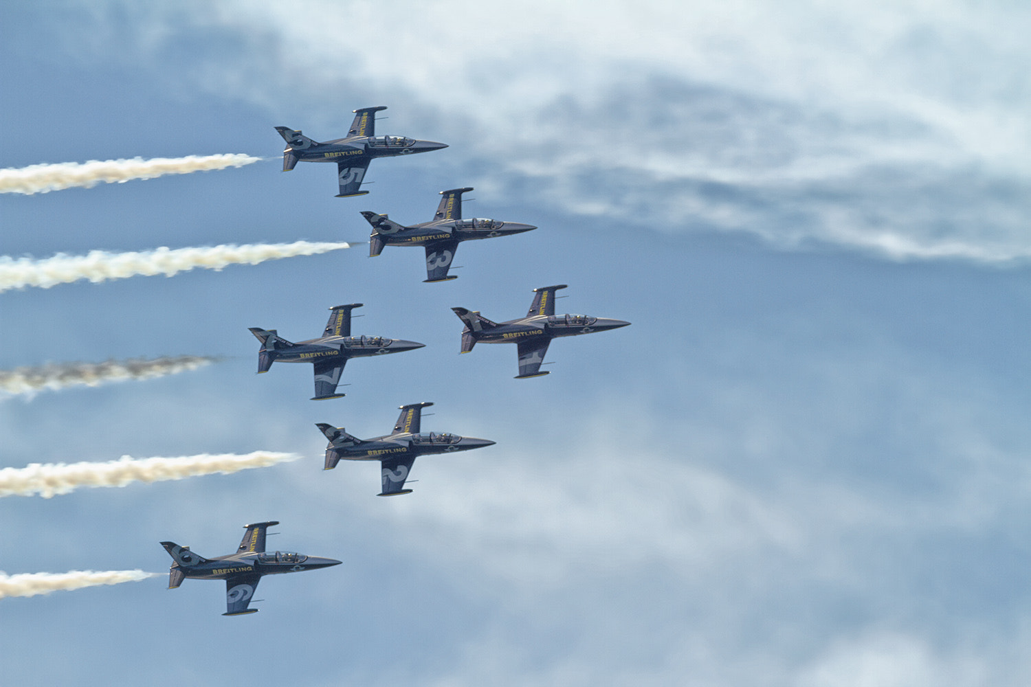 Canon EF 70-200mm F2.8L USM sample photo. Breitling jet team -1 photography
