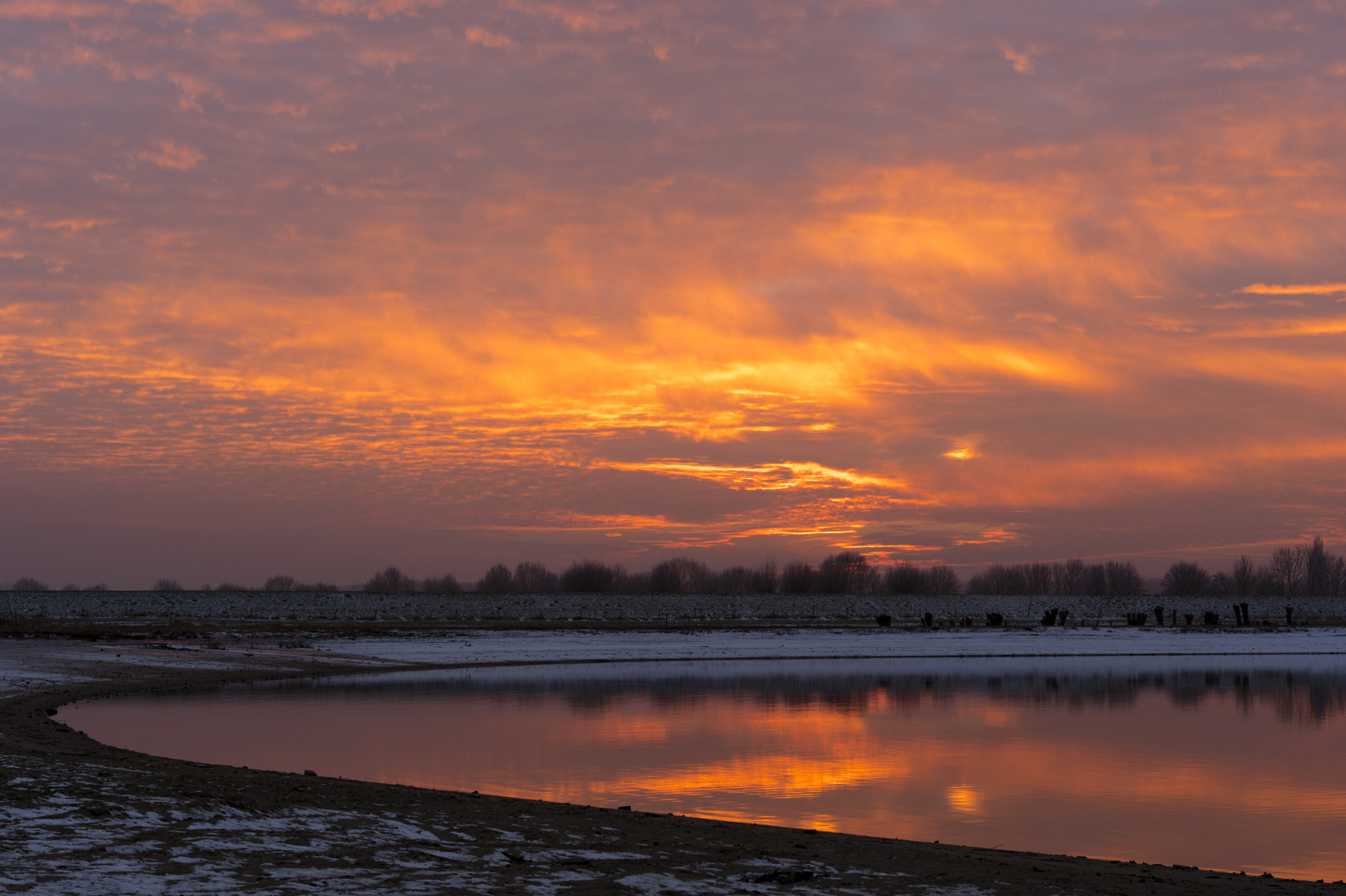Sony a6300 sample photo. Sunset, weerdseweg, wilp, the netherlands photography