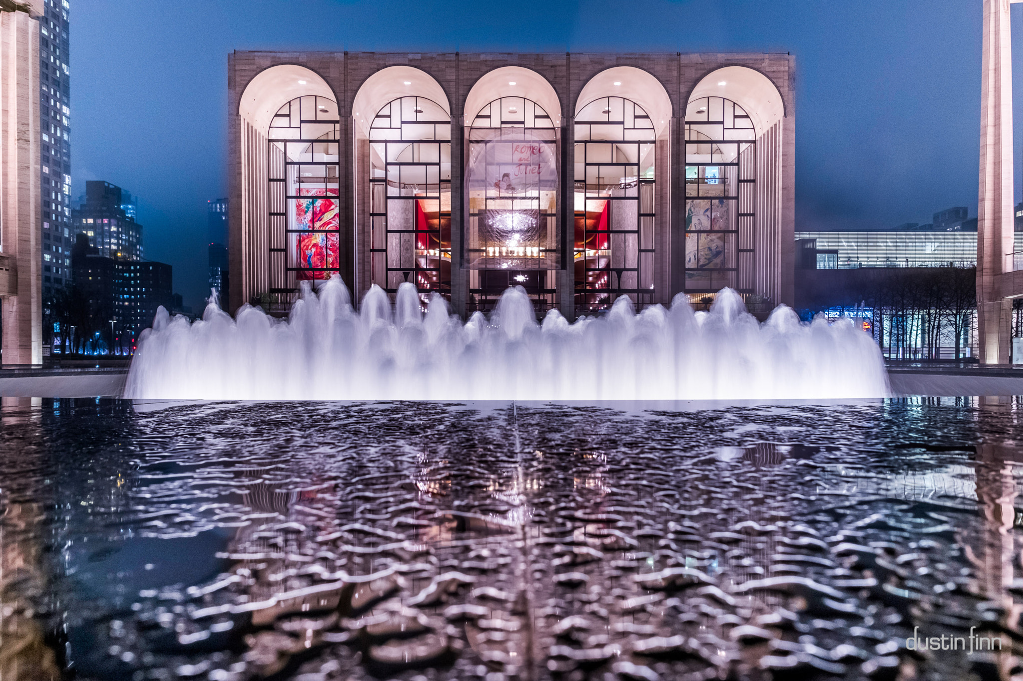 Fujifilm X-T2 sample photo. Lincoln fountain photography