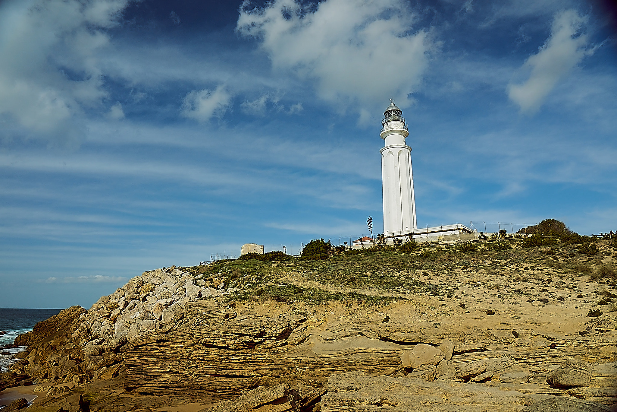 Sony ILCA-77M2 sample photo. Trafalgar lighthouse photography