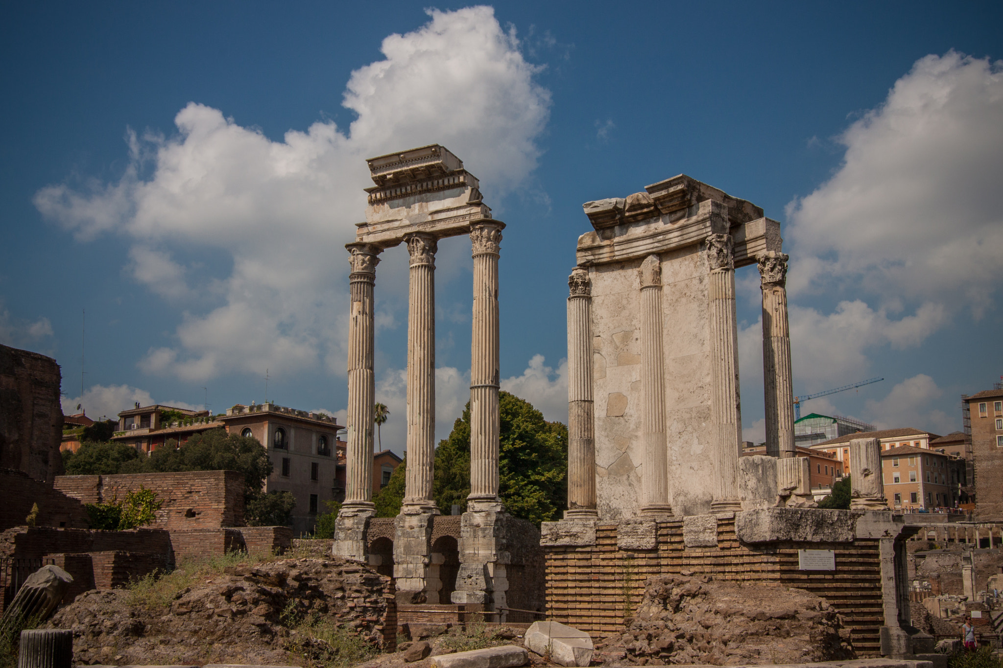 Canon EOS 450D (EOS Rebel XSi / EOS Kiss X2) sample photo. The roman forum, rome, italy. photography