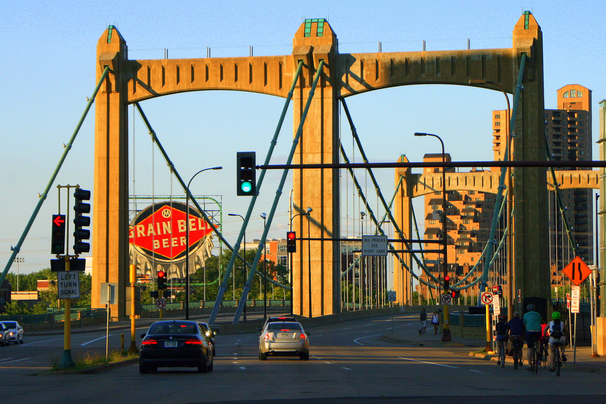 Canon EF 28-80mm f/3.5-5.6 sample photo. Hennepin ave bridge photography