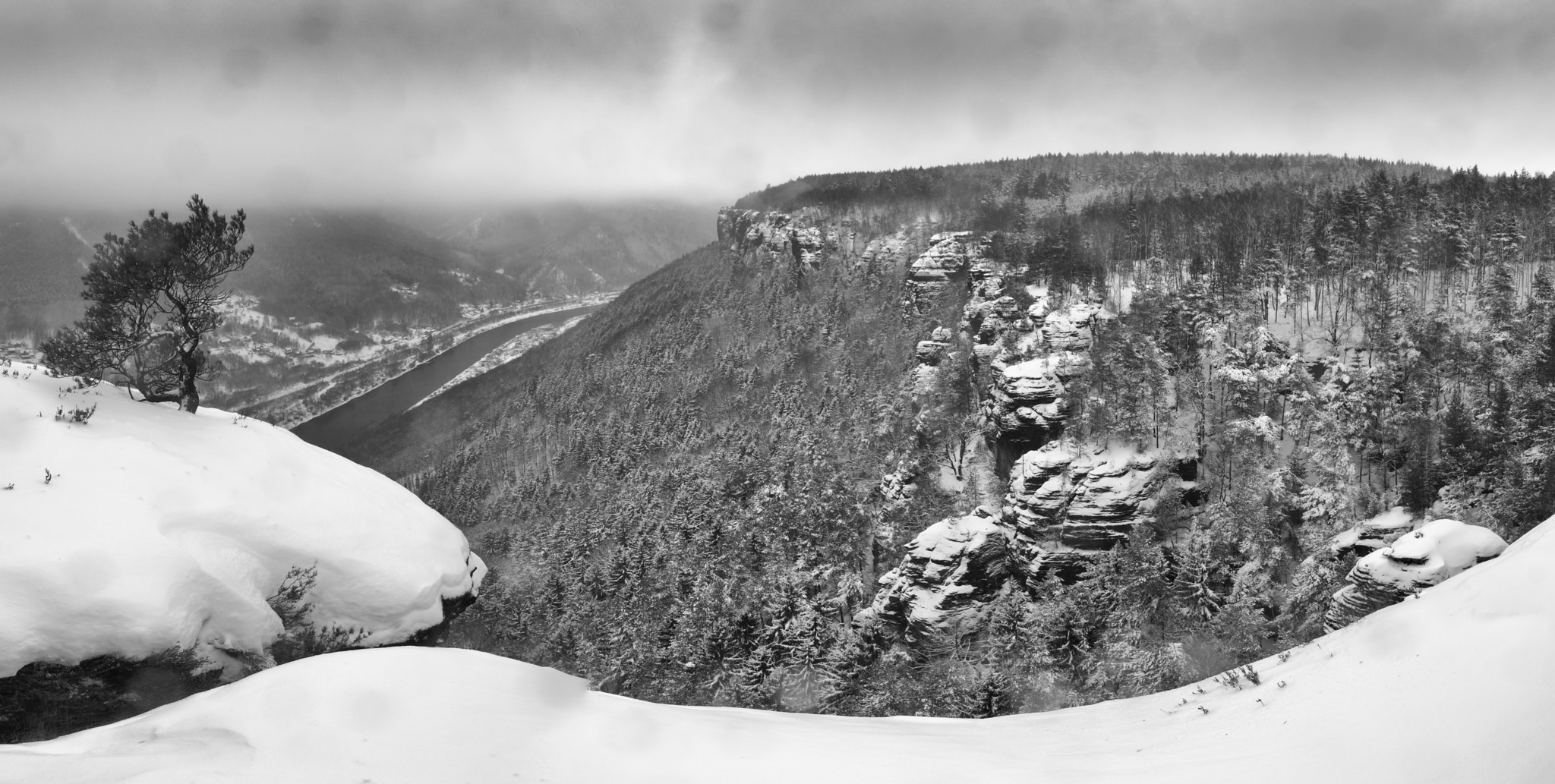 Pentax K-3 II sample photo. Elbe canyon photography