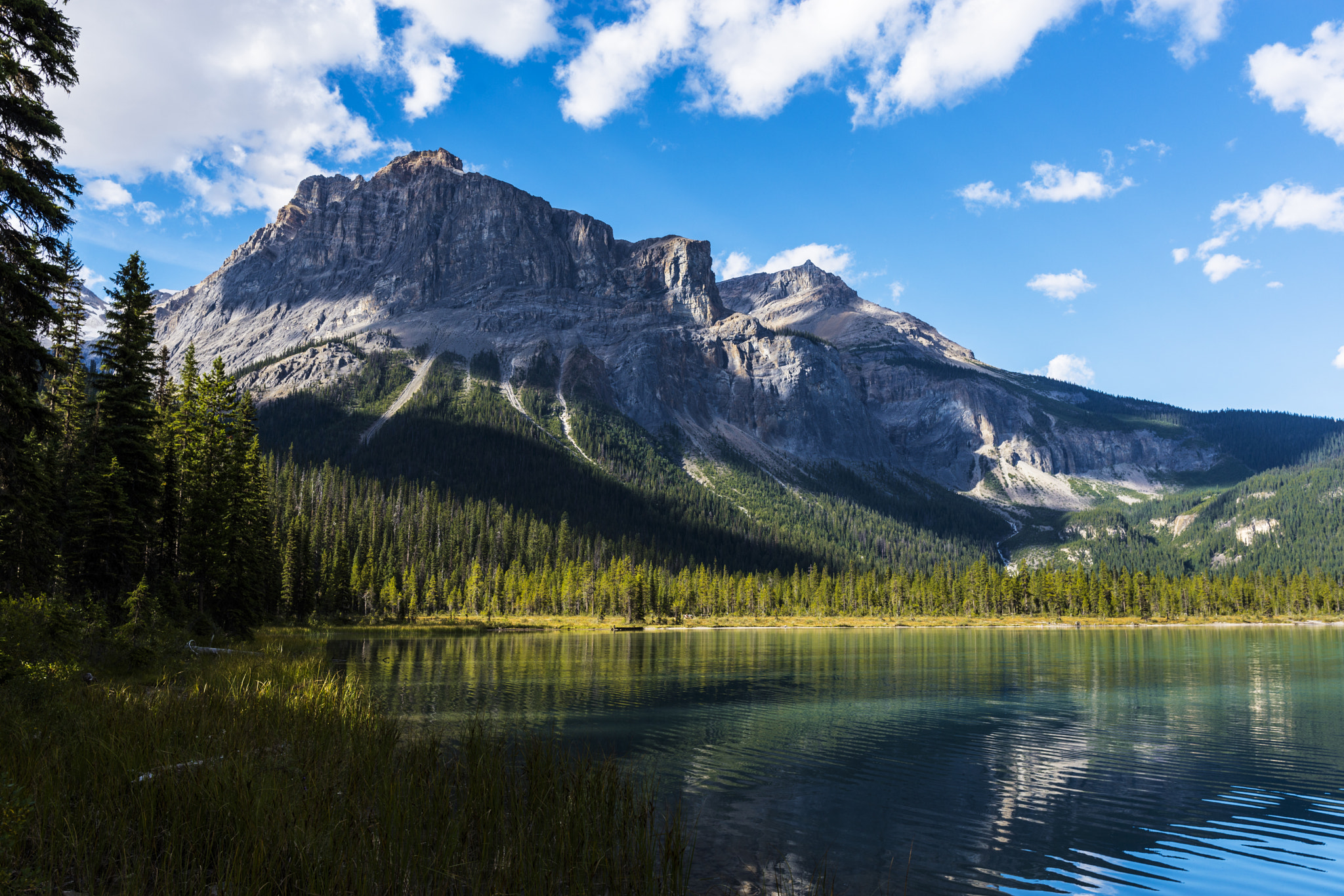 Nikon D610 + Nikon AF-S Nikkor 28mm F1.8G sample photo. Emerald lake photography