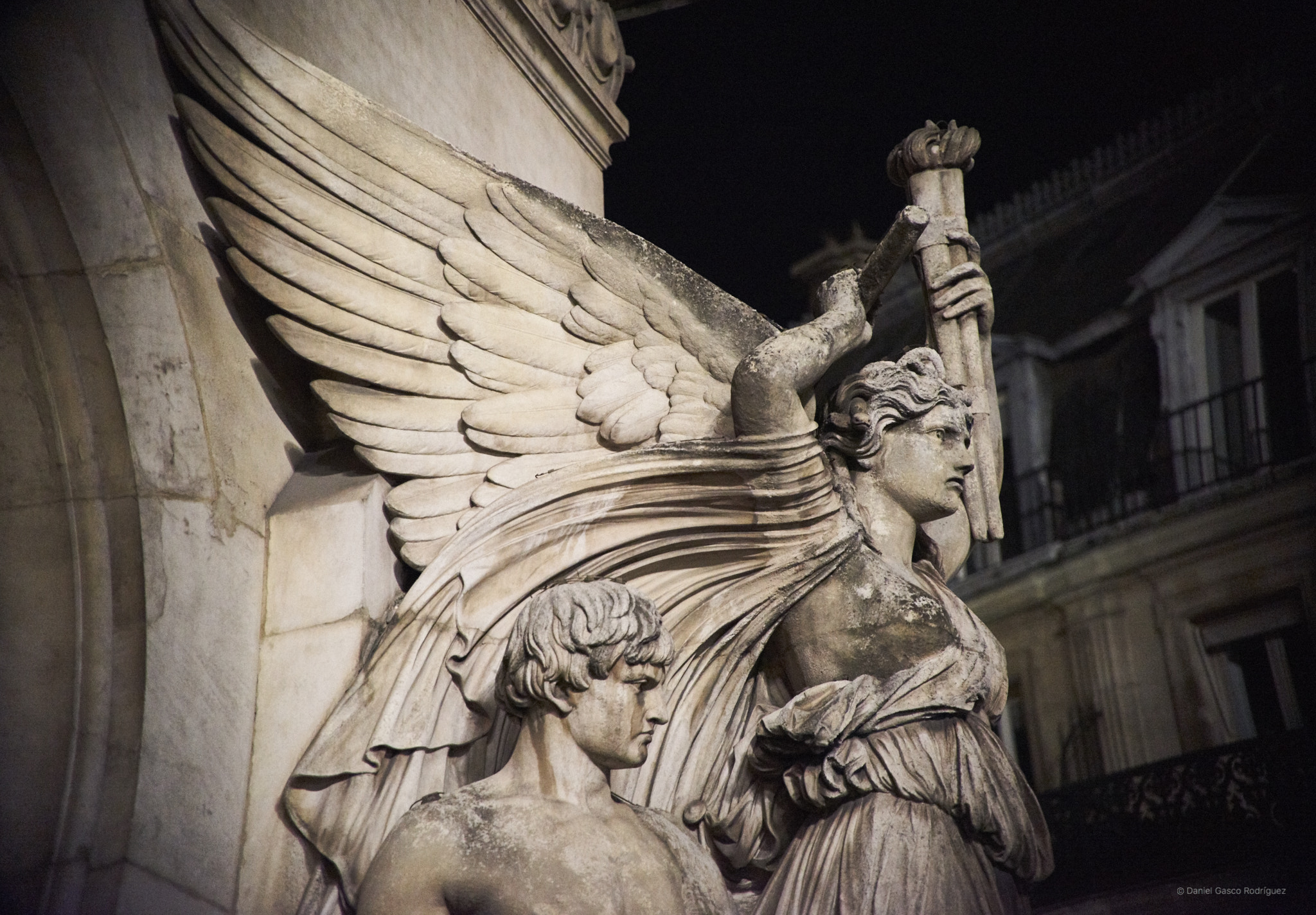 Sony a7R + Sony E PZ 18-105mm F4 G OSS sample photo. Paris opera victory photography