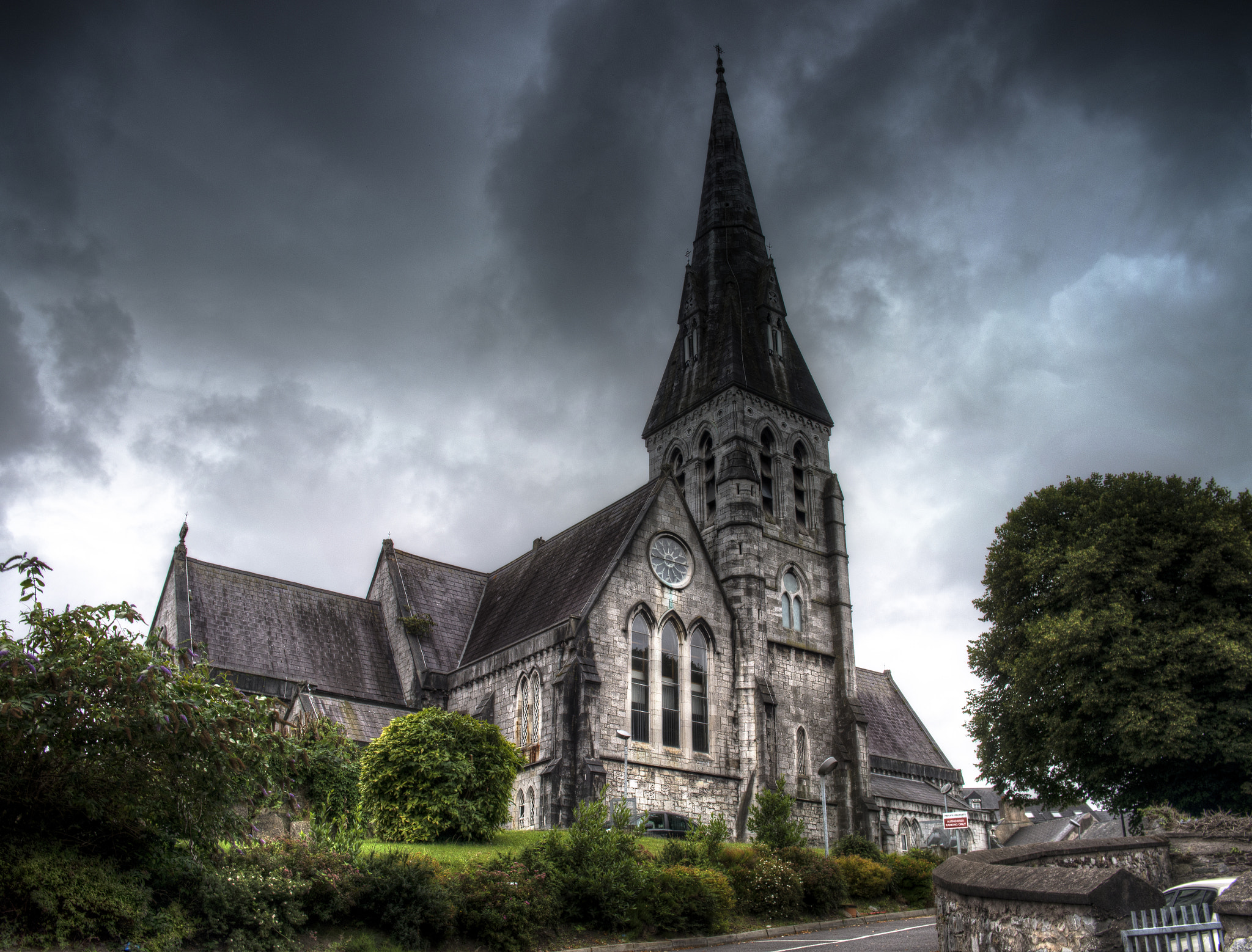 Pentax K-5 IIs sample photo. St nicholas's church cork pano photography