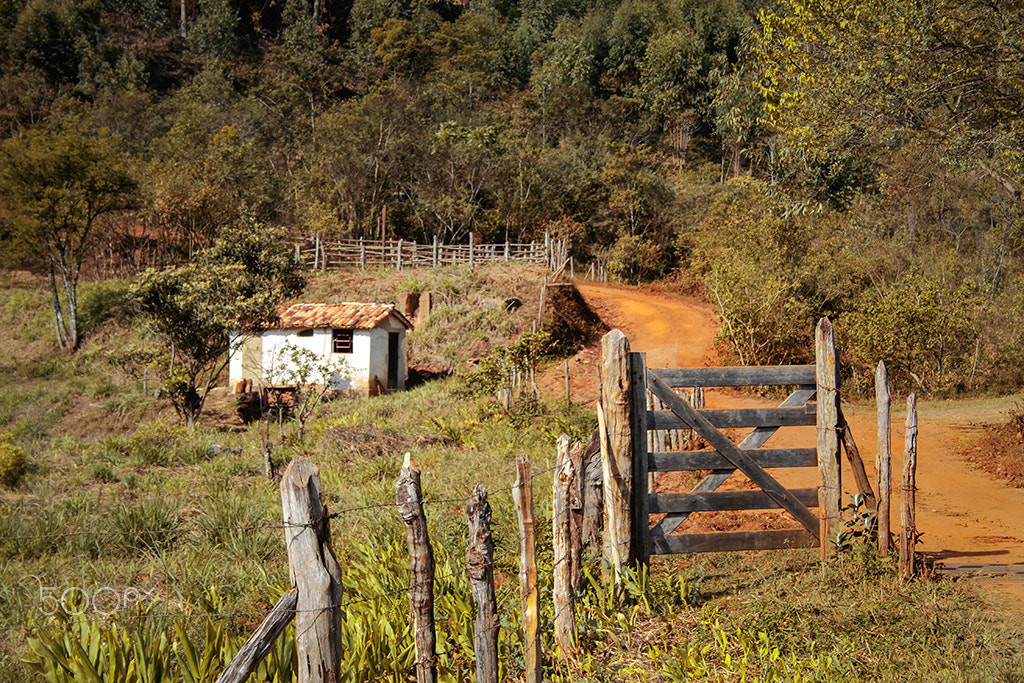 Canon EF-S 18-55mm F3.5-5.6 II sample photo. Paisagem bucólica de minas photography
