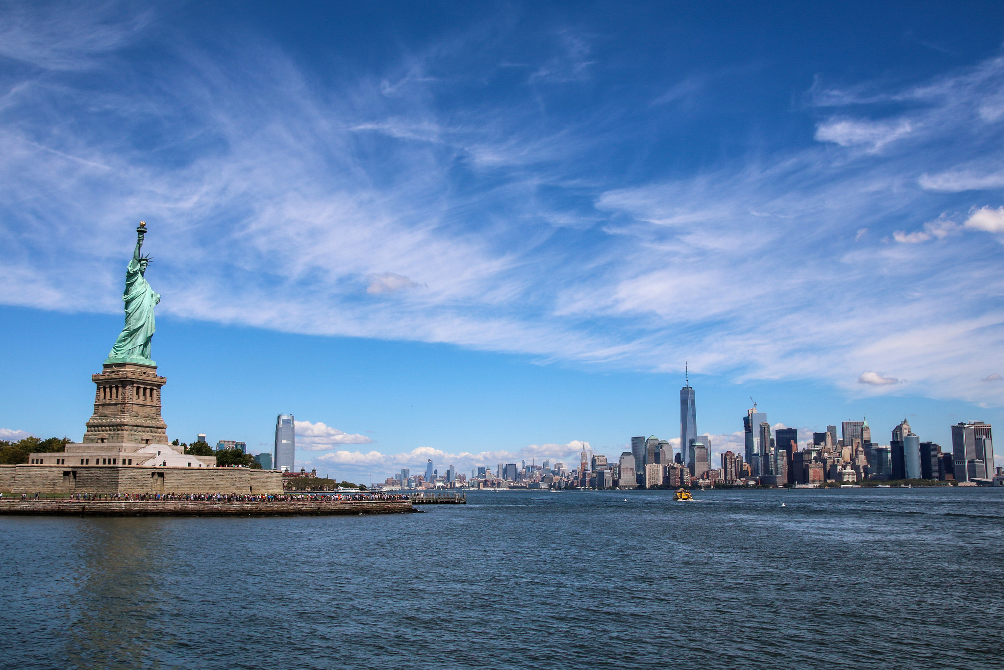 Sigma 18-250mm F3.5-6.3 DC OS HSM sample photo. New york - statue of liberty ii photography