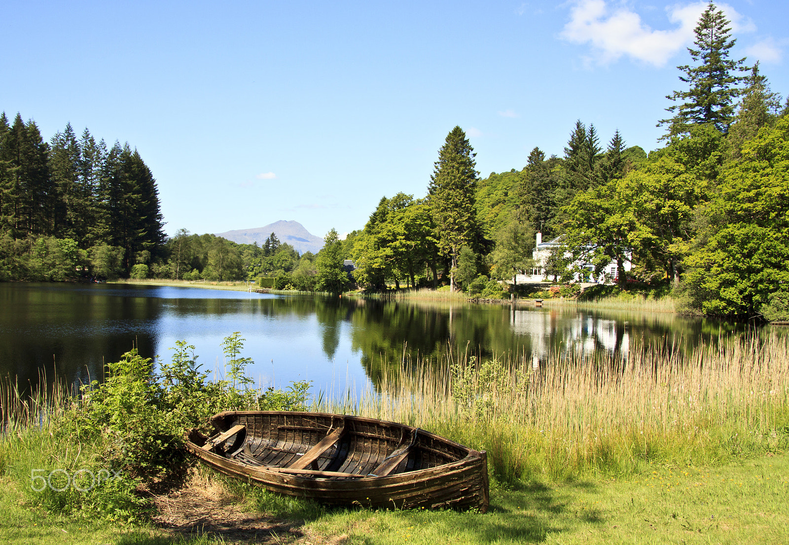 Canon EF-S 17-85mm F4-5.6 IS USM sample photo. In the trossachs photography