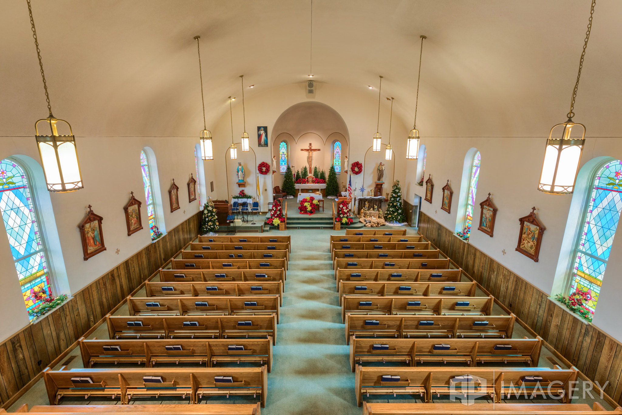 Canon EF 16-35mm F4L IS USM sample photo. St. william church photography