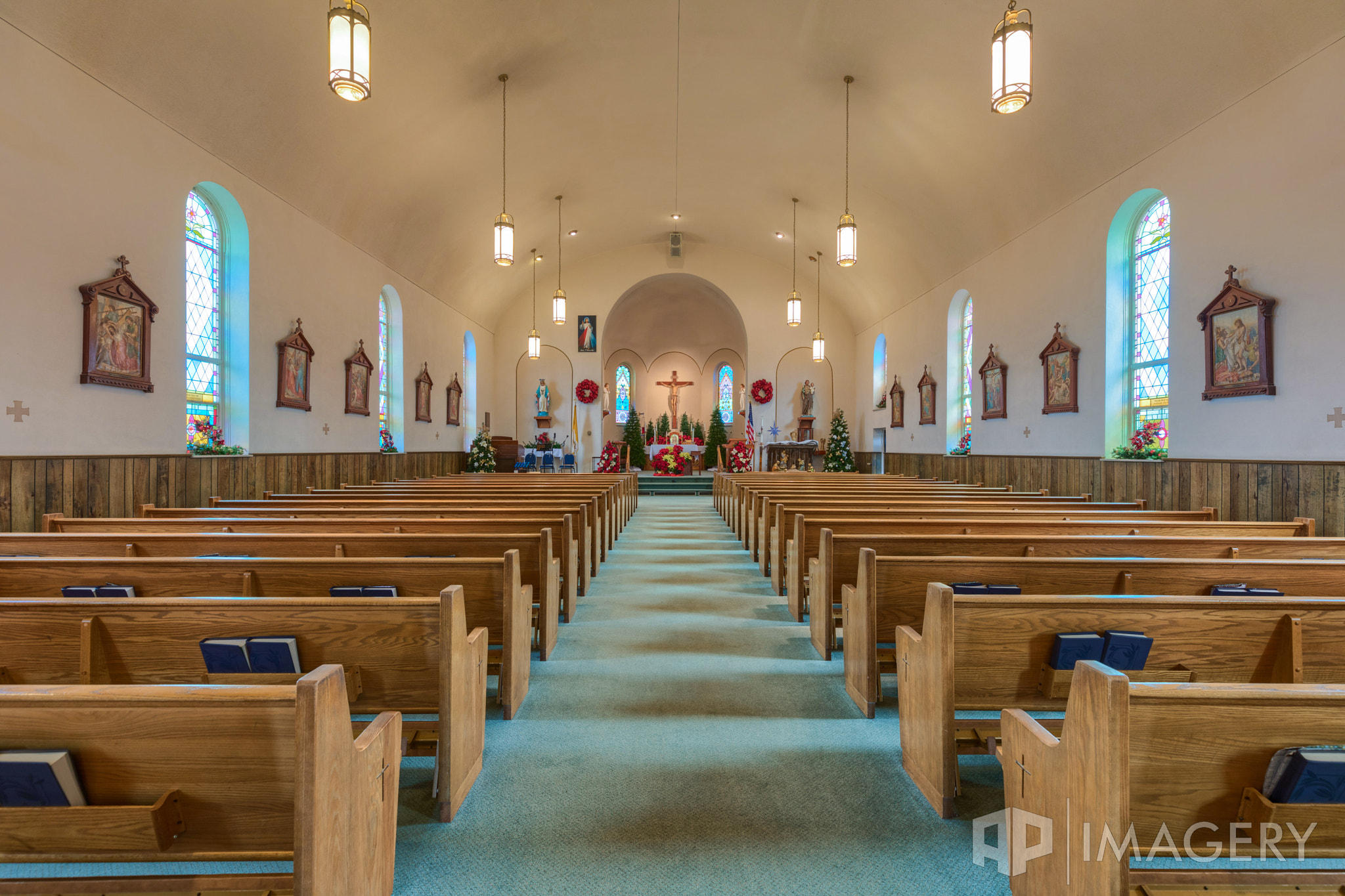 Canon EF 16-35mm F4L IS USM sample photo. St. william church photography
