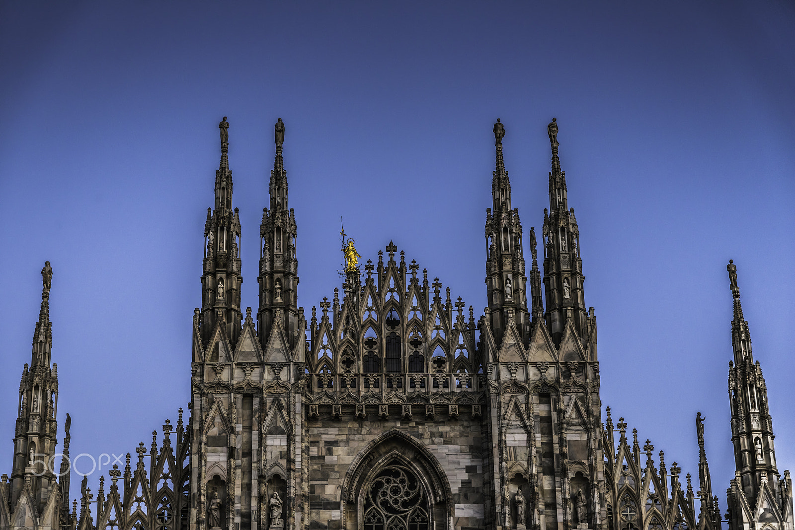Nikon D800 + Sigma 24-105mm F4 DG OS HSM Art sample photo. Duomo milano photography