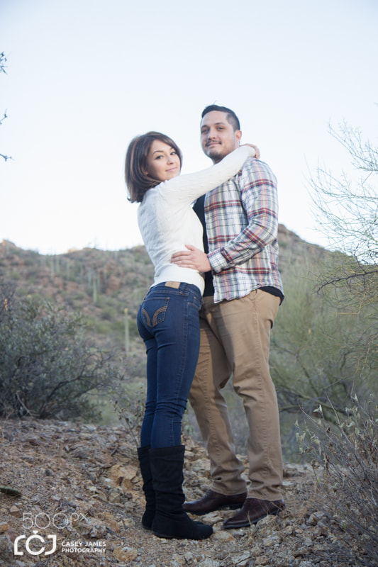 Canon EF-S 17-55mm F2.8 IS USM sample photo. Gates pass engagement session tucson az photography