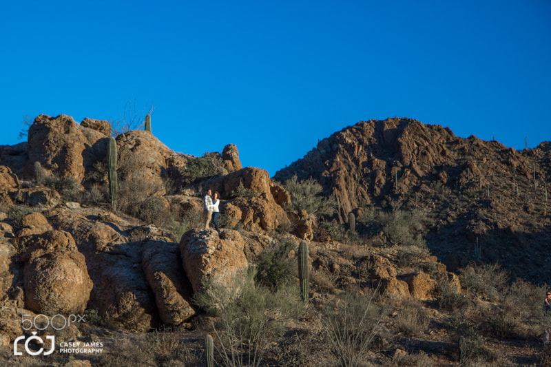 Canon EF-S 17-55mm F2.8 IS USM sample photo. Gates pass engagement session tucson az photography