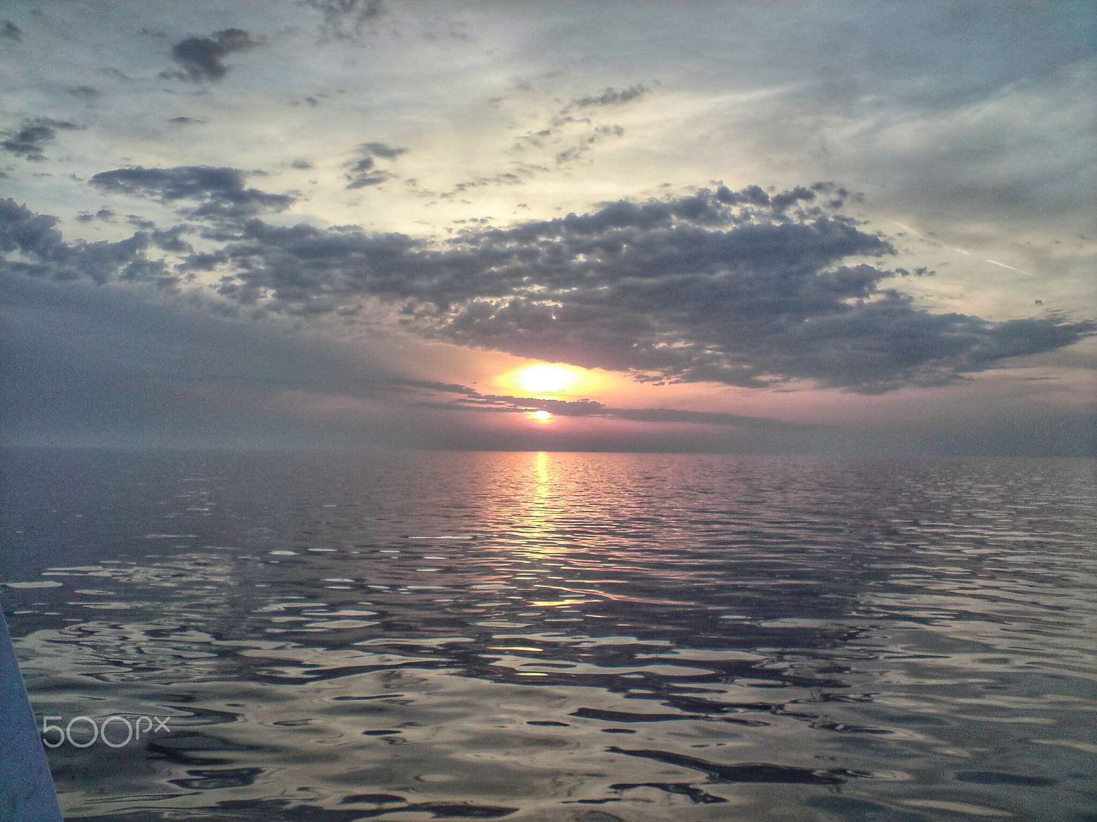 Sony Ericsson K850i sample photo. Best sunrise photography