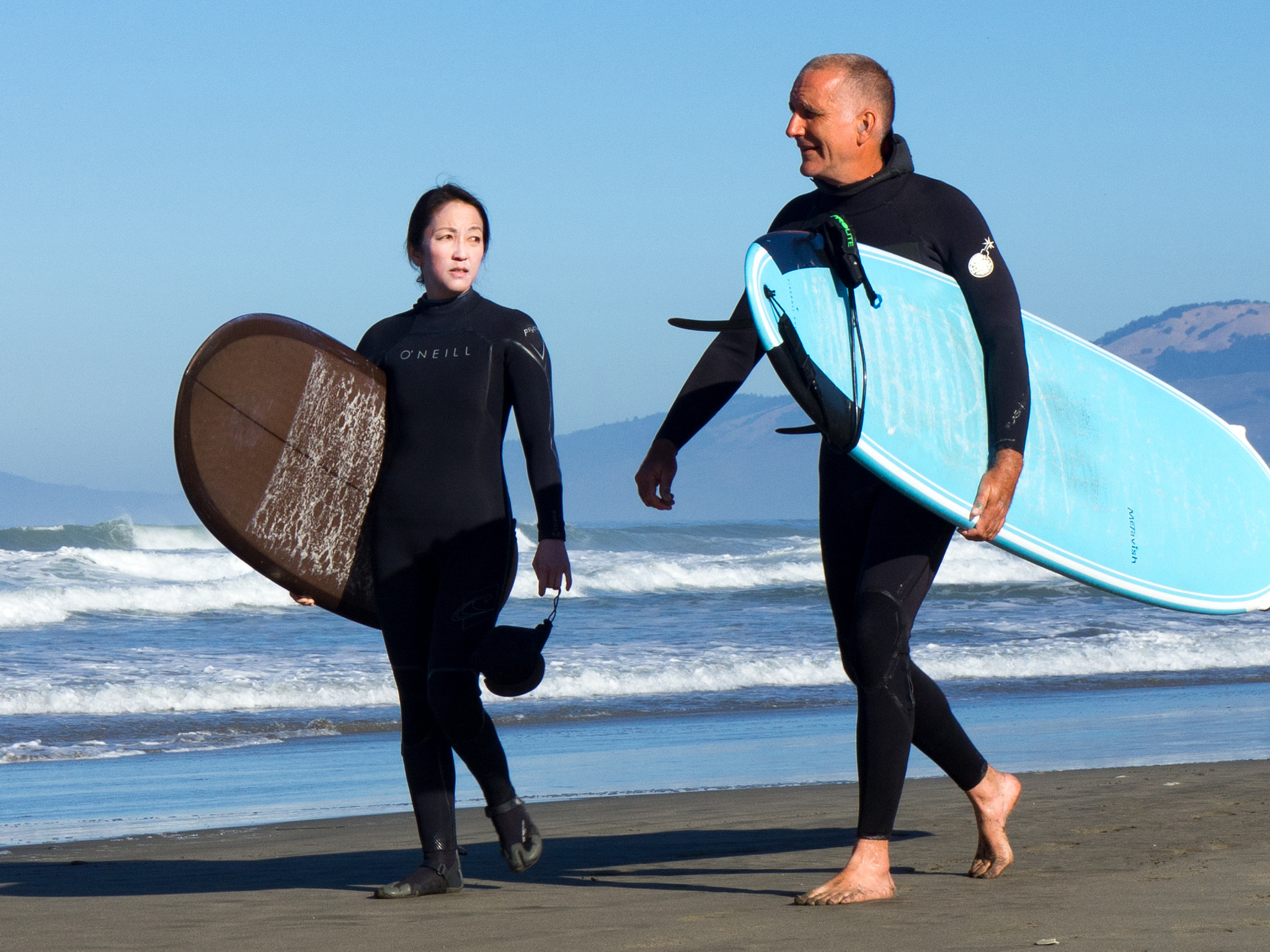 Olympus OM-D E-M10 sample photo. San francisco surf photography