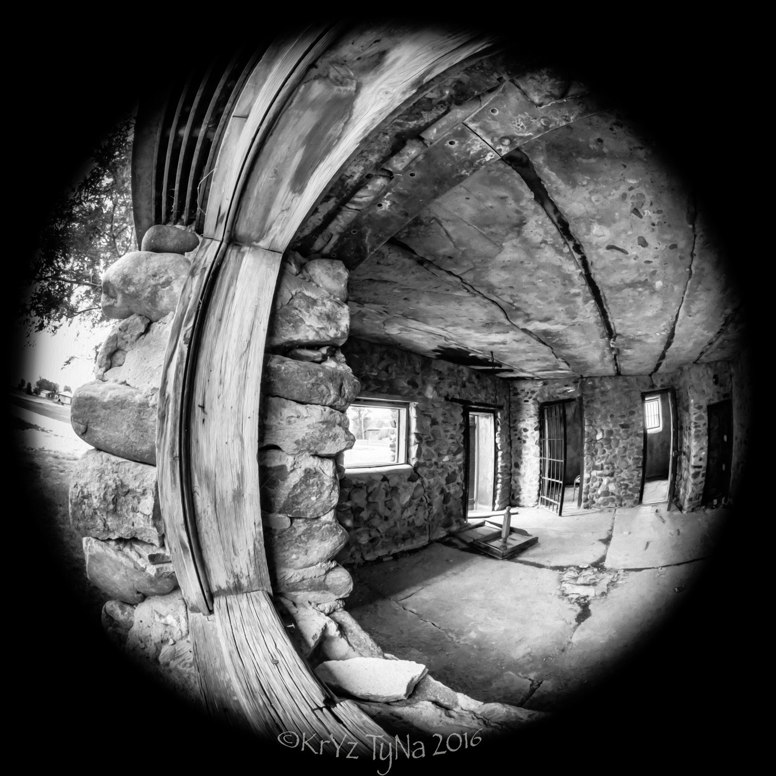 Canon EF 8-15mm F4L Fisheye USM sample photo. The jail part 1 photography