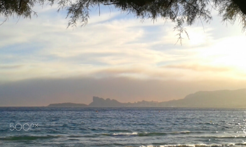 Samsung Galaxy Ace Style sample photo. Sunset over the sea photography