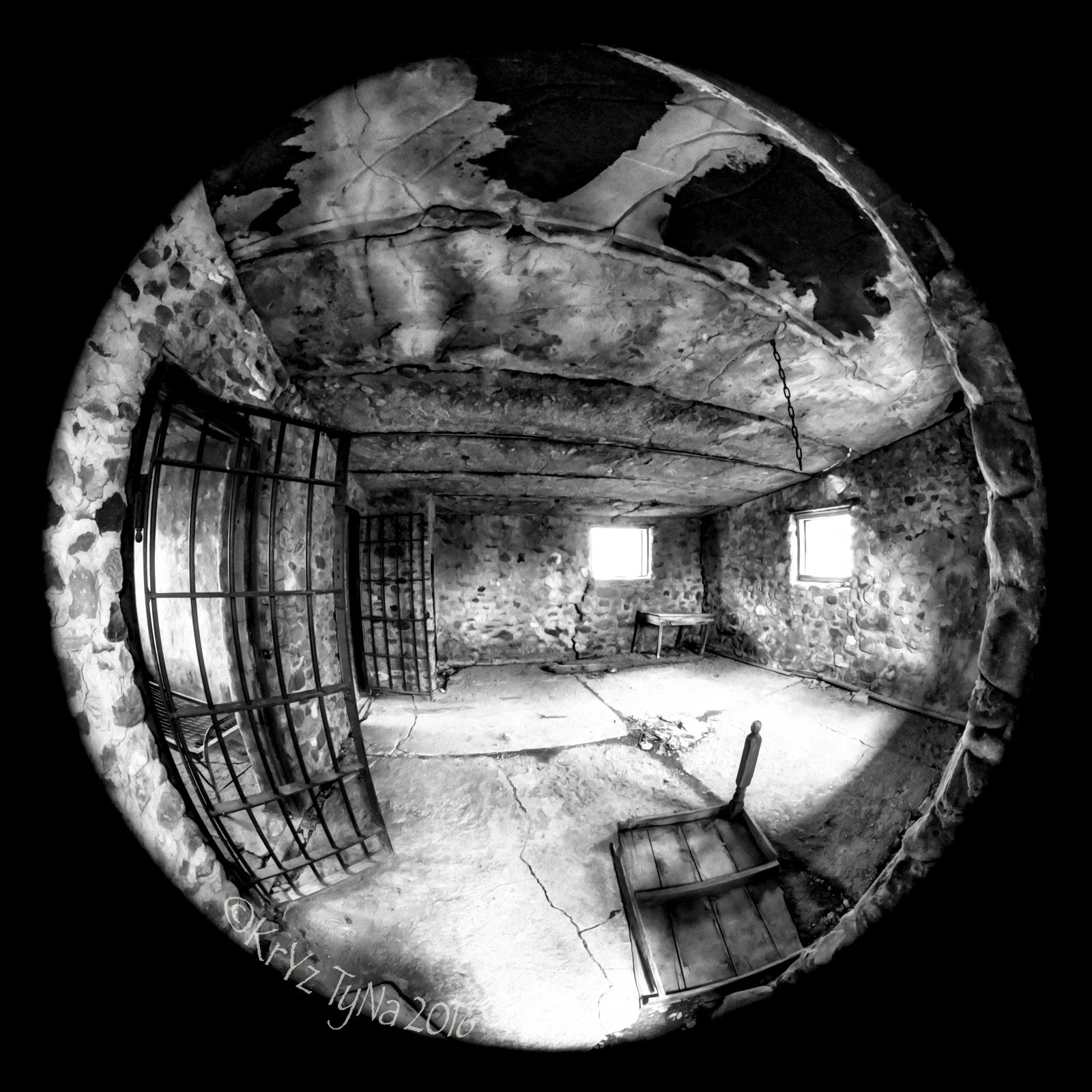 Canon EF 8-15mm F4L Fisheye USM sample photo. The jail part 2 photography
