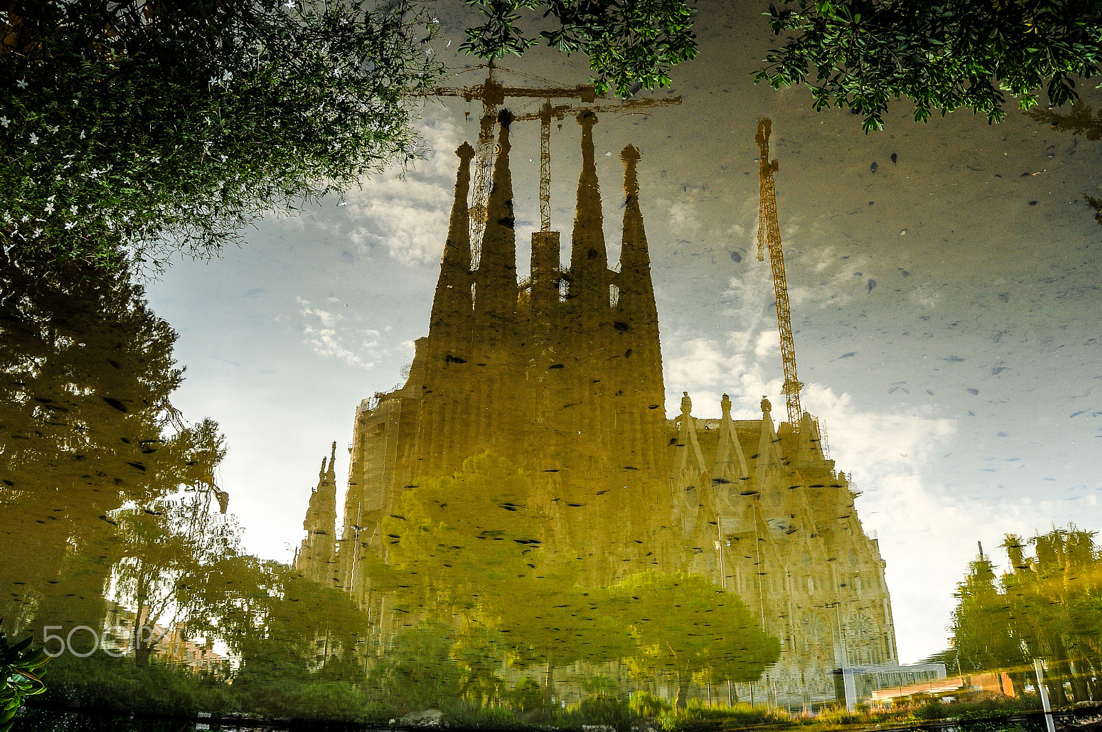 Nikon D300 sample photo. Sagrada familia photography