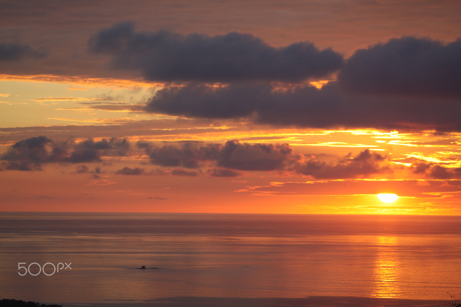 Canon EOS 50D sample photo. Blazing sunset photography