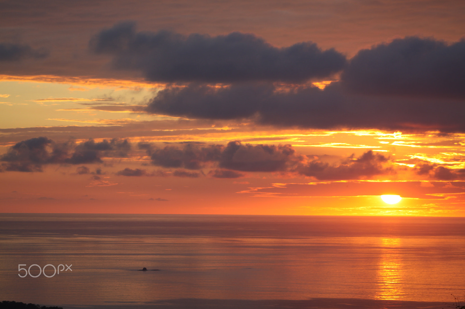 Canon EOS 50D + EF75-300mm f/4-5.6 sample photo. Blazing sunset photography