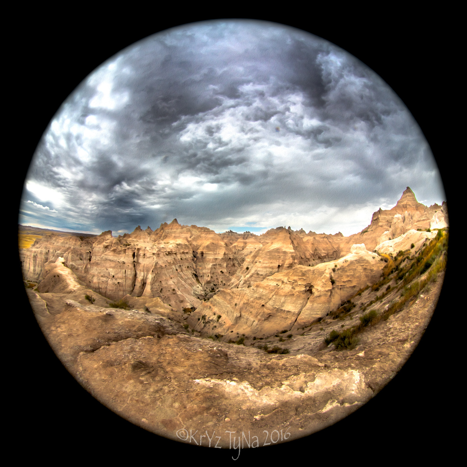 Canon EF 8-15mm F4L Fisheye USM sample photo. The badlands part 1 photography