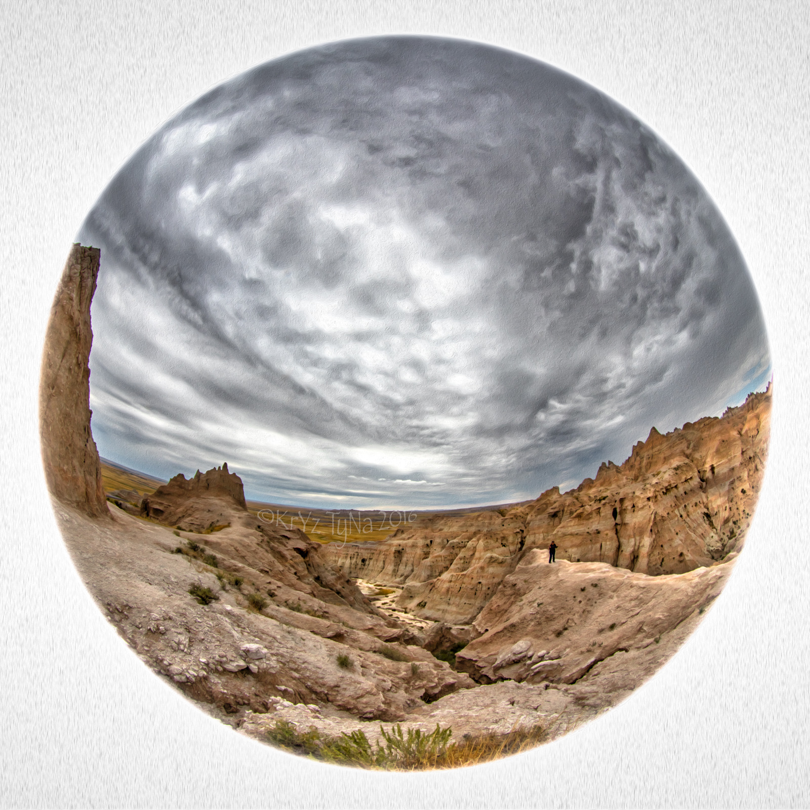 Canon EOS 5DS + Canon EF 8-15mm F4L Fisheye USM sample photo. The badlands part 2 photography