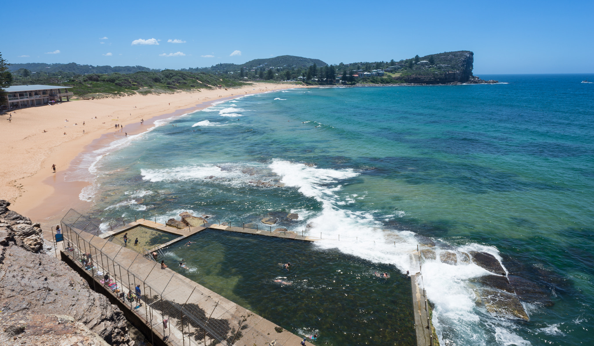 Nikon D610 + Nikon AF Nikkor 20mm F2.8D sample photo. Summer in sydney series - avalon beach photography