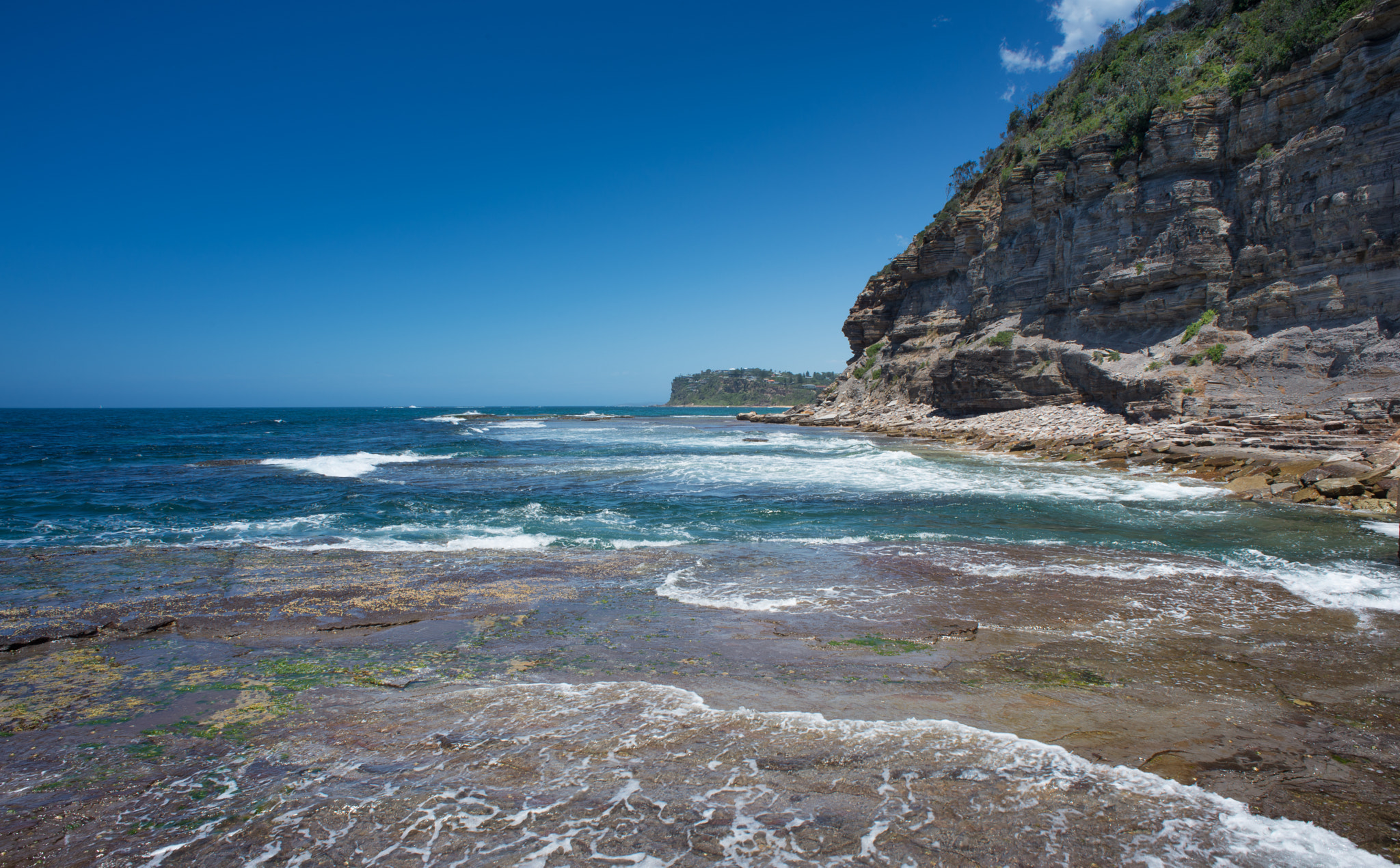 Nikon D610 + Nikon AF Nikkor 20mm F2.8D sample photo. Summer in sydney series - bilgola photography