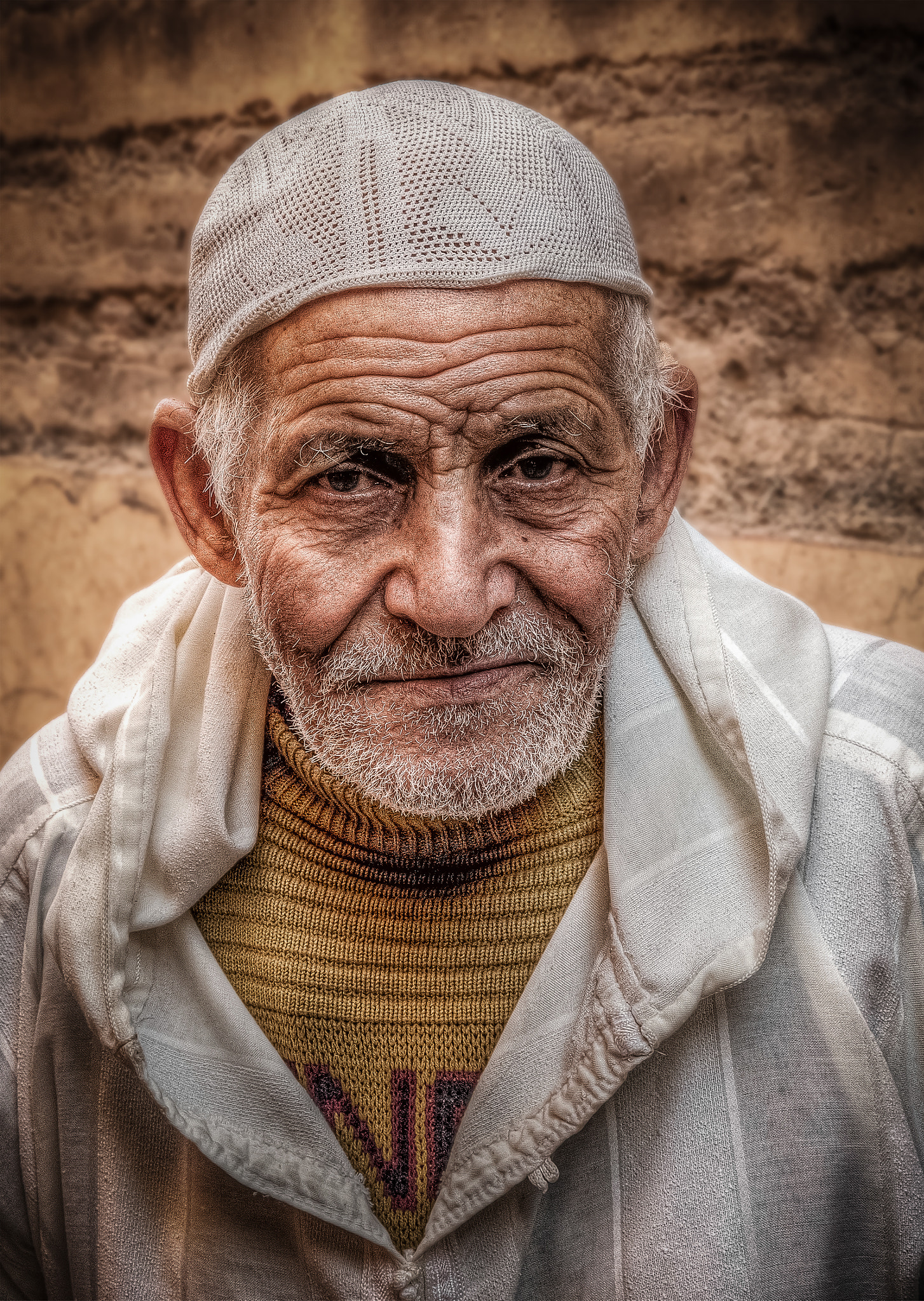Nikon D810 sample photo. Old man of la medina photography