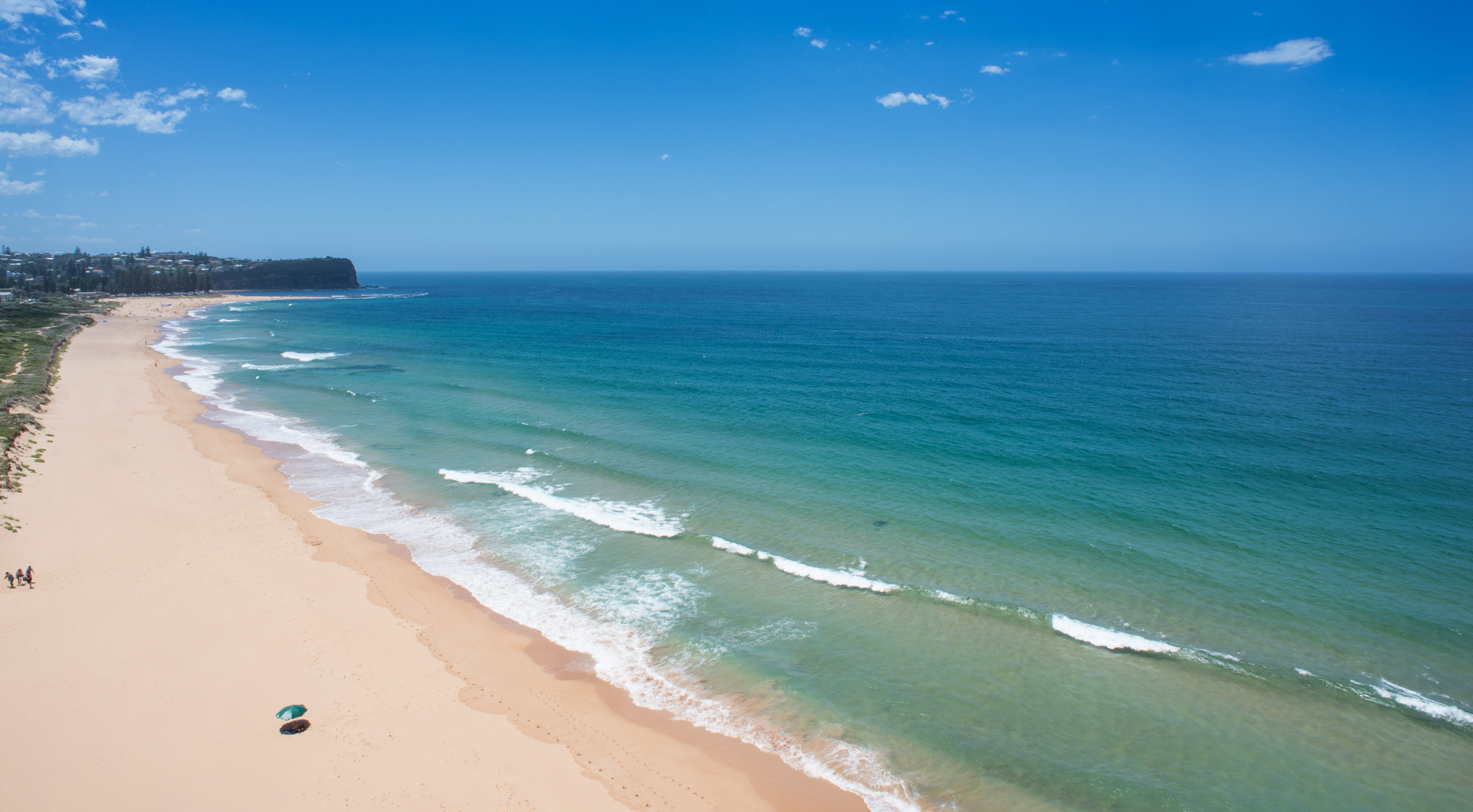 Nikon D610 + Nikon AF Nikkor 20mm F2.8D sample photo. Summer in sydney series - mona vale beach photography