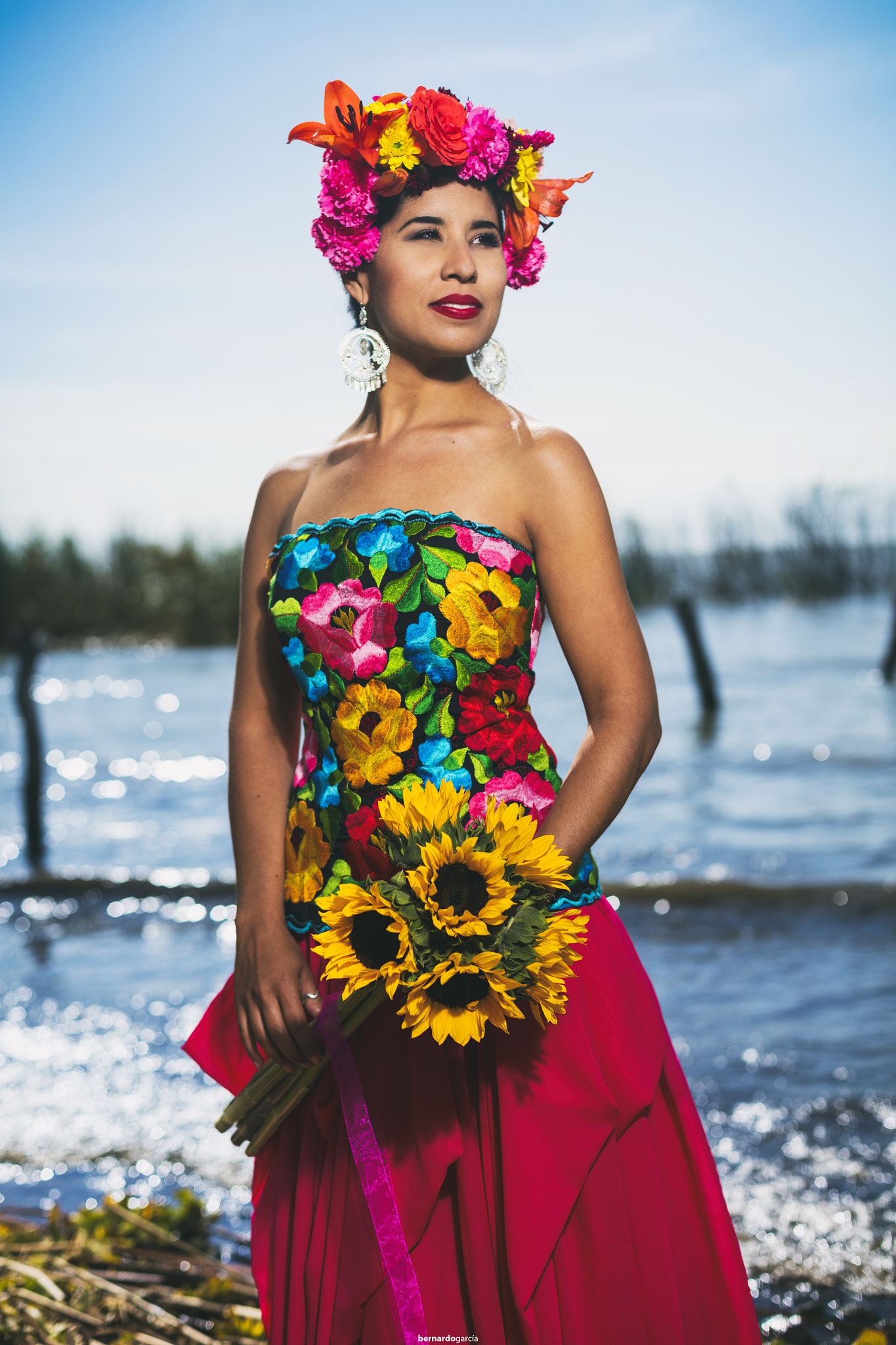 Canon EOS 5DS R sample photo. Mexican wedding dress photography