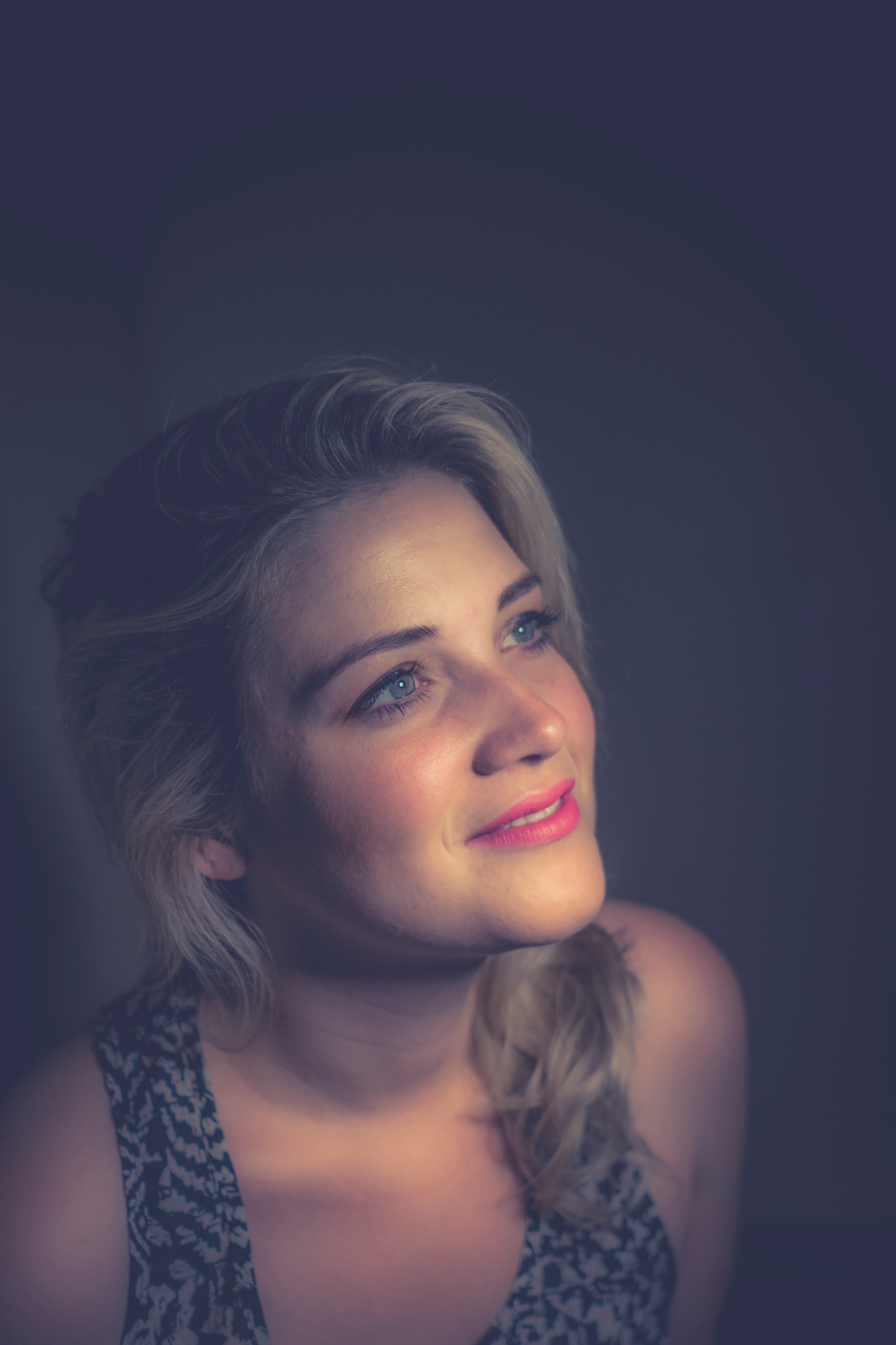 Sony FE 28mm F2 sample photo. Katie portrait shot in toronto photography