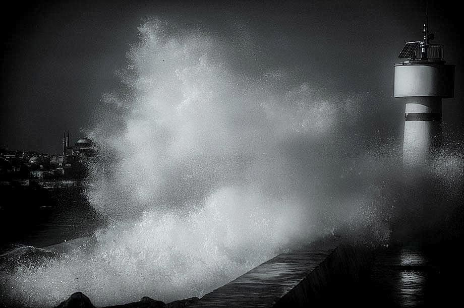 Nikon D300 sample photo. The storm photography