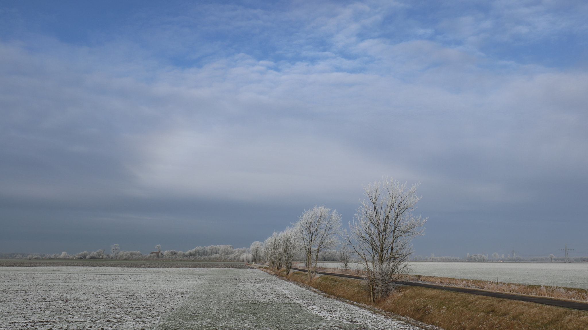Canon EOS M5 sample photo. Winterview towards mensingeweer photography