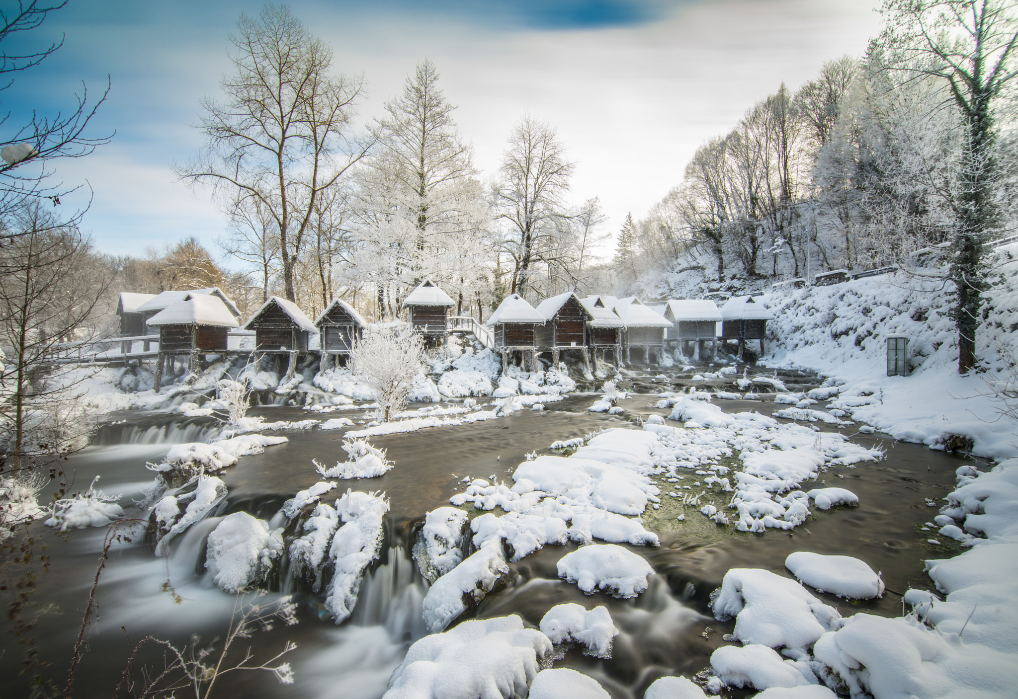 Nikon D800 sample photo. Watermills of jajce photography