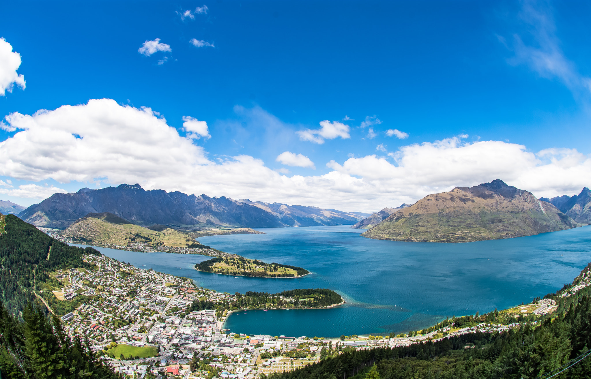 Nikon D7200 + Nikon AF DX Fisheye-Nikkor 10.5mm F2.8G ED sample photo. Queenstown photography