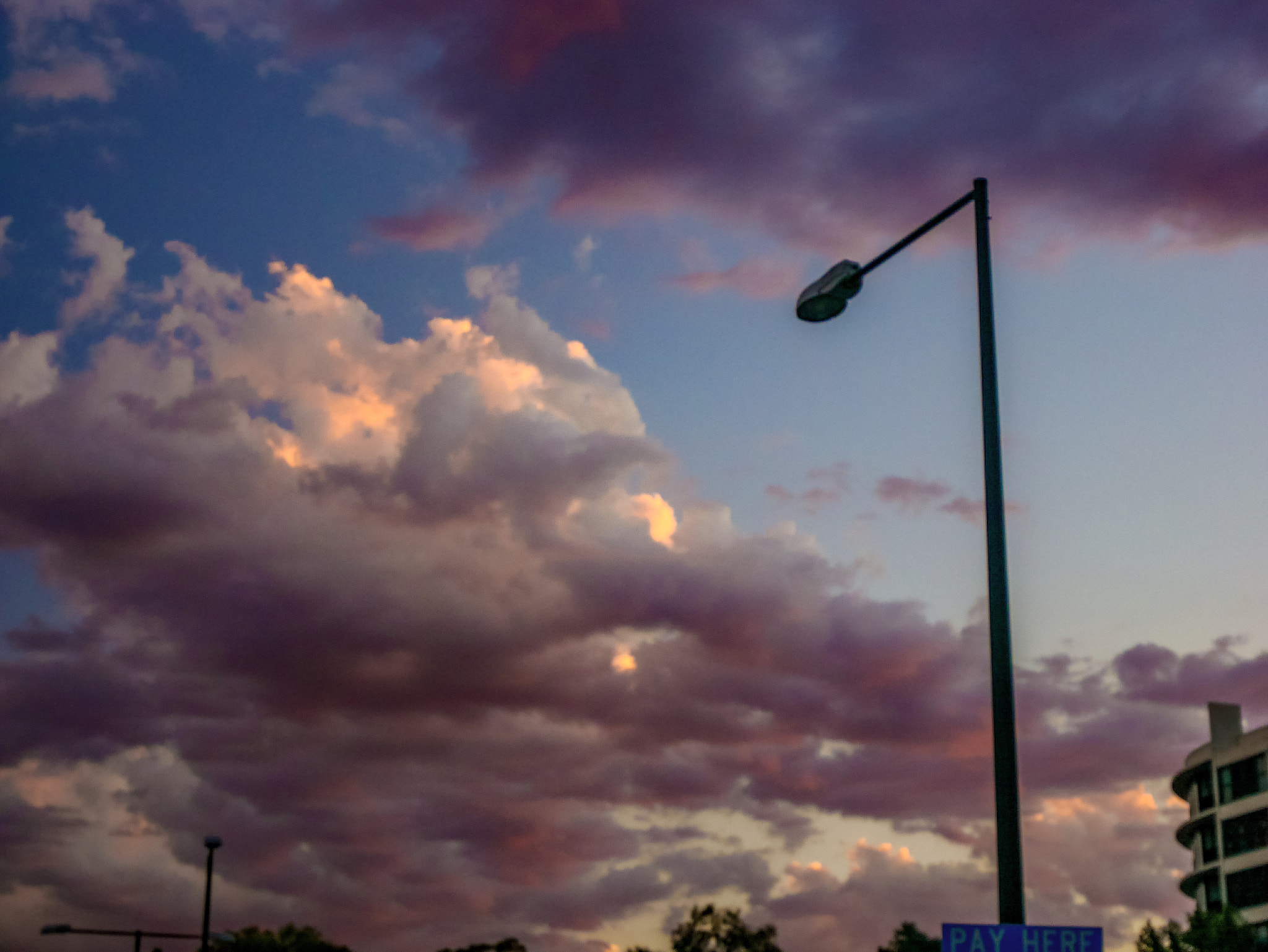 Panasonic DMC-GM1S sample photo. Cotton candy clouds photography