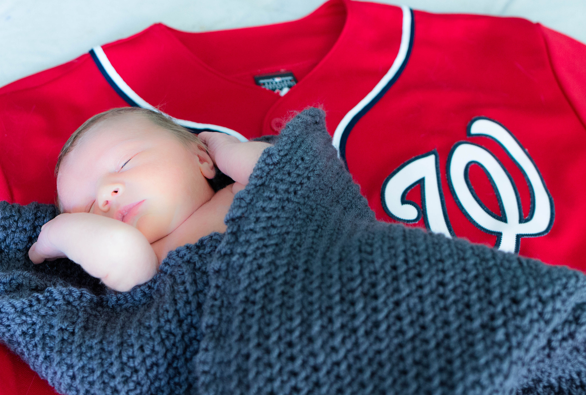 Canon EF 35mm F2 IS USM sample photo. My newborn son - 1 week old photography