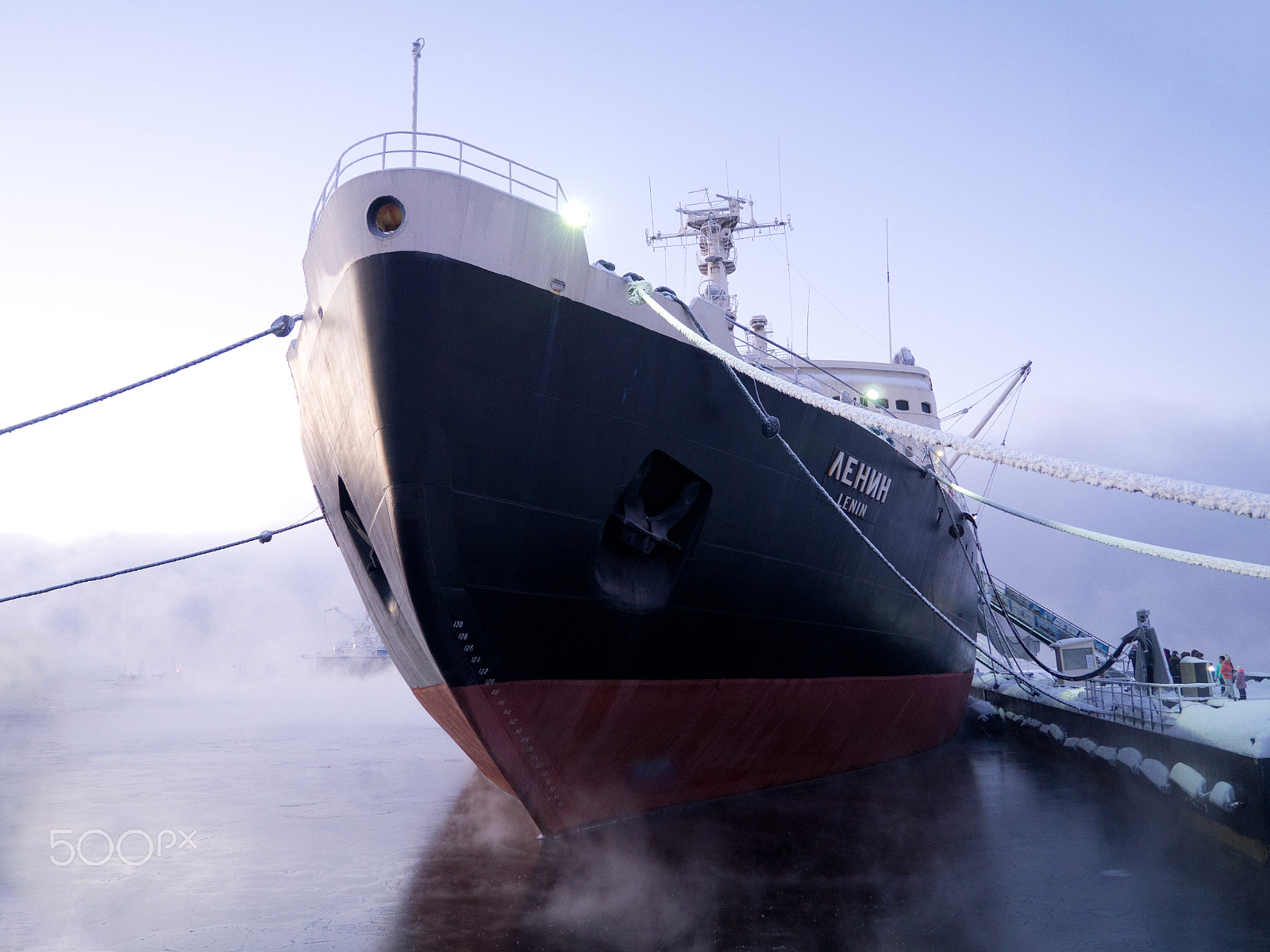 Olympus M.Zuiko Digital 14-42mm F3.5-5.6 II R sample photo. Nuclear-powered icebreaker lenin photography