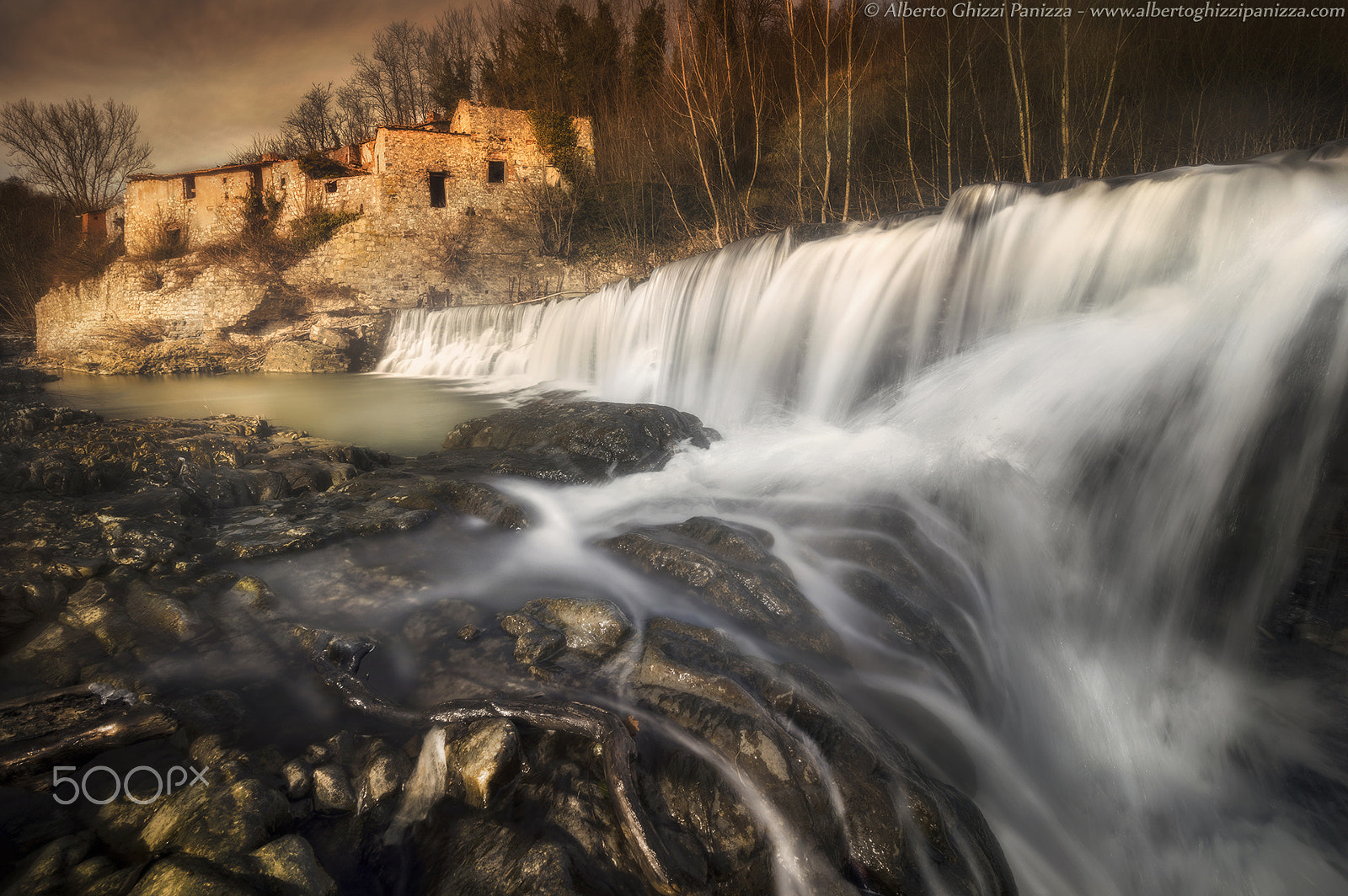 Nikon D500 sample photo. A path of water to the old mill photography