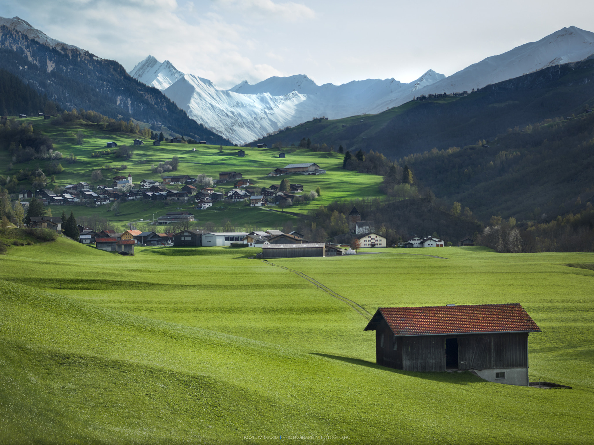 Hasselblad H4D-60 sample photo. Swiss valley photography