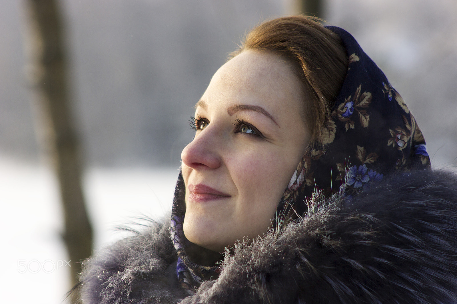 Canon EF 75-300mm f/4-5.6 USM sample photo. Russian beauty photography