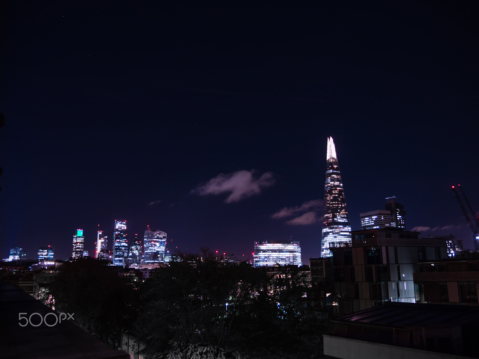 Panasonic Lumix DMC-GH4 sample photo. London skyline photography