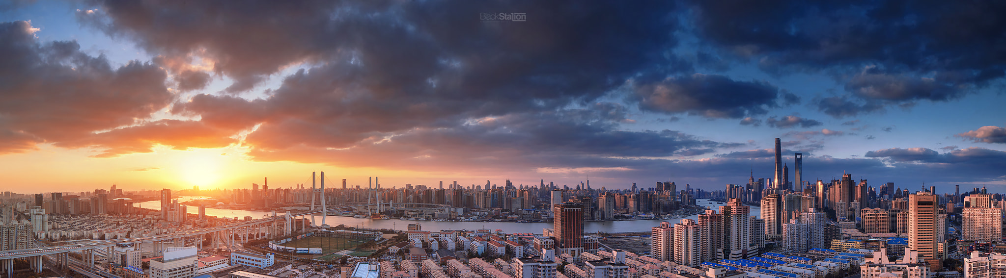 Canon TS-E 24.0mm f/3.5 L II sample photo. Shanghai big panoramic photography