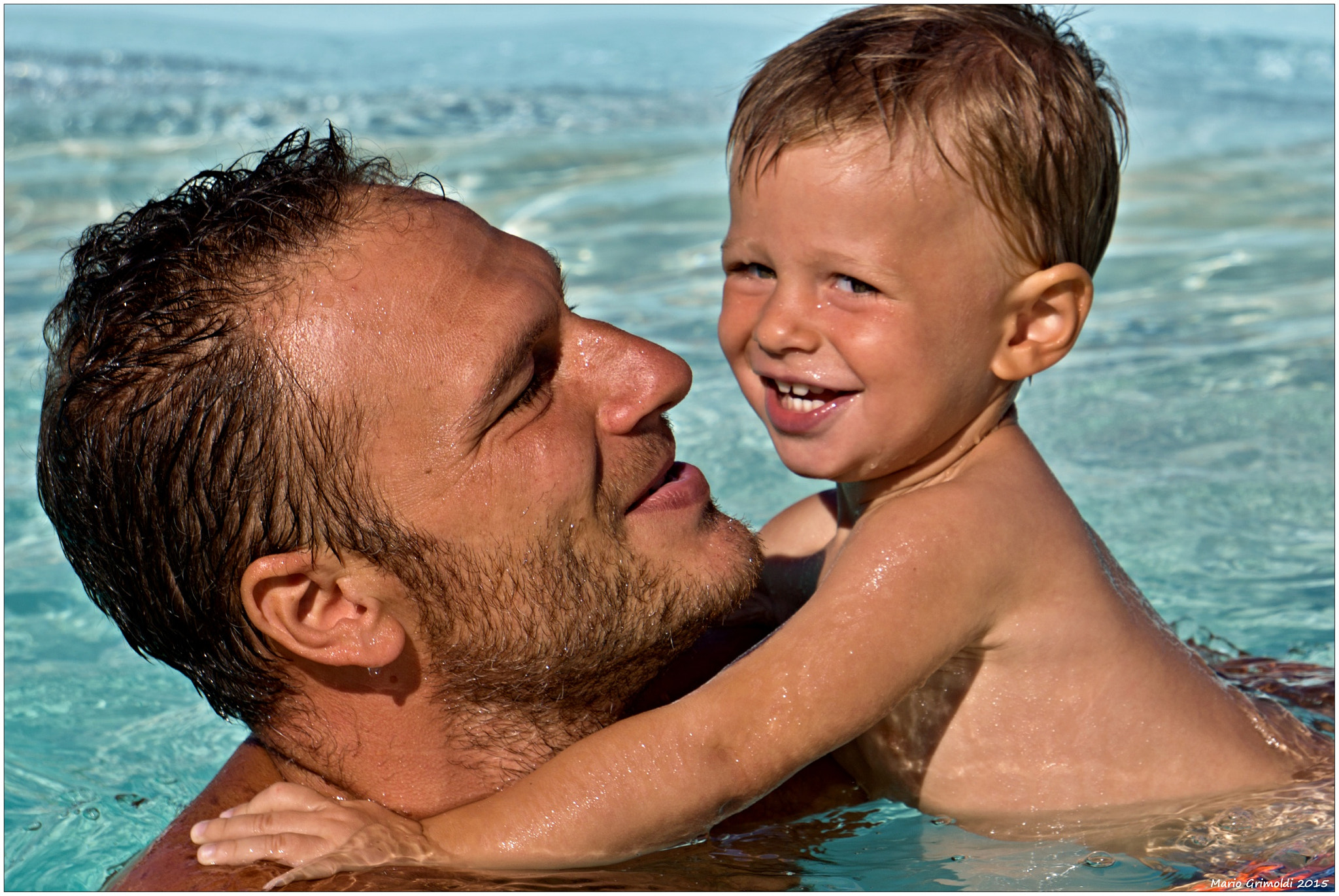 Sony Alpha NEX-7 sample photo. Father & son photography